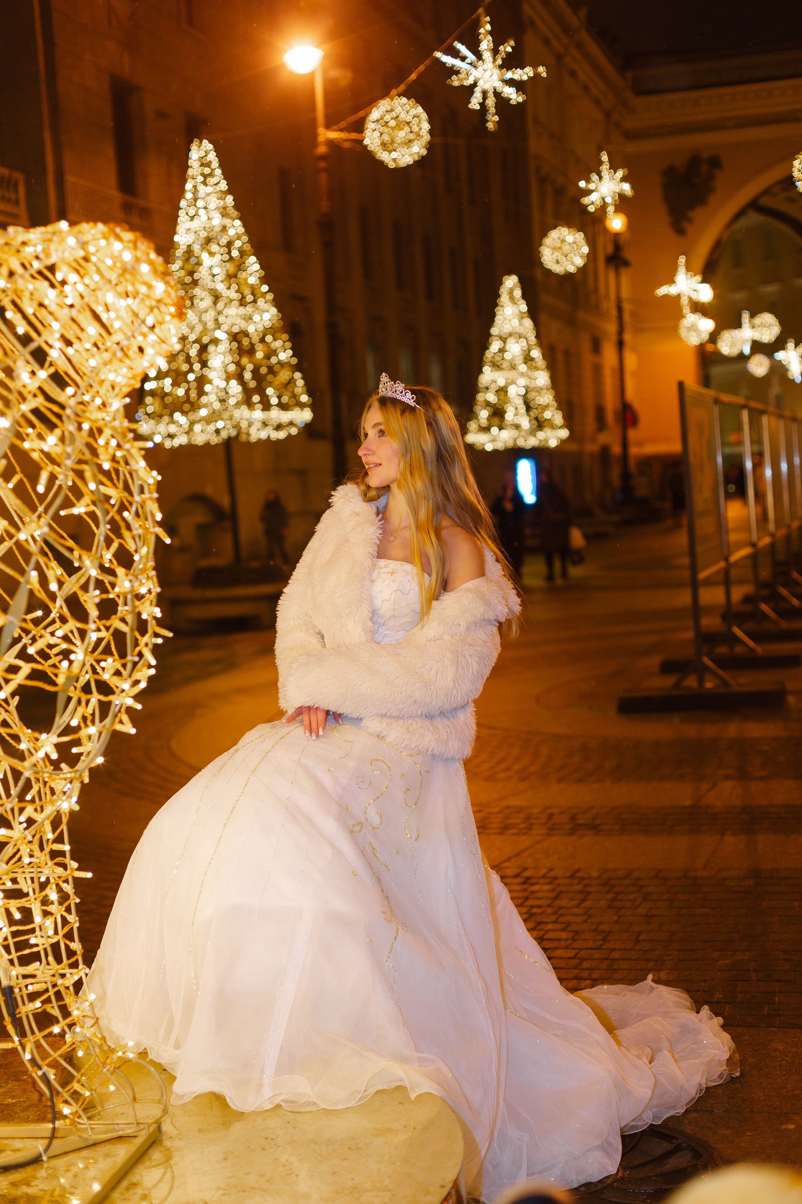 Прогулка по Новогоднему ночному Санкт- Петербургу. Свадебный и семейный фотограф Спб Бошман Ирина