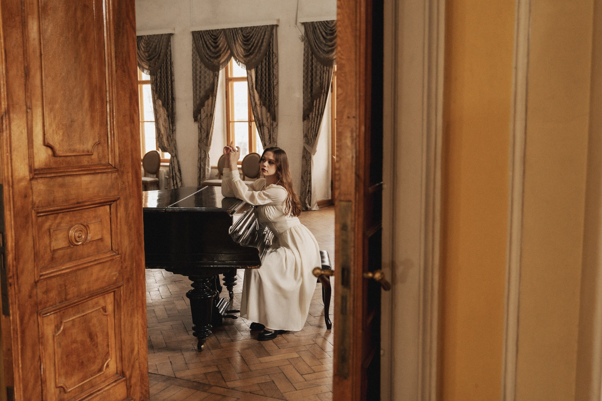 Винтажное настроение в библиотеке ♡ Ольга. Свадебный и портретный фотограф в Москве, Светлана Янковая