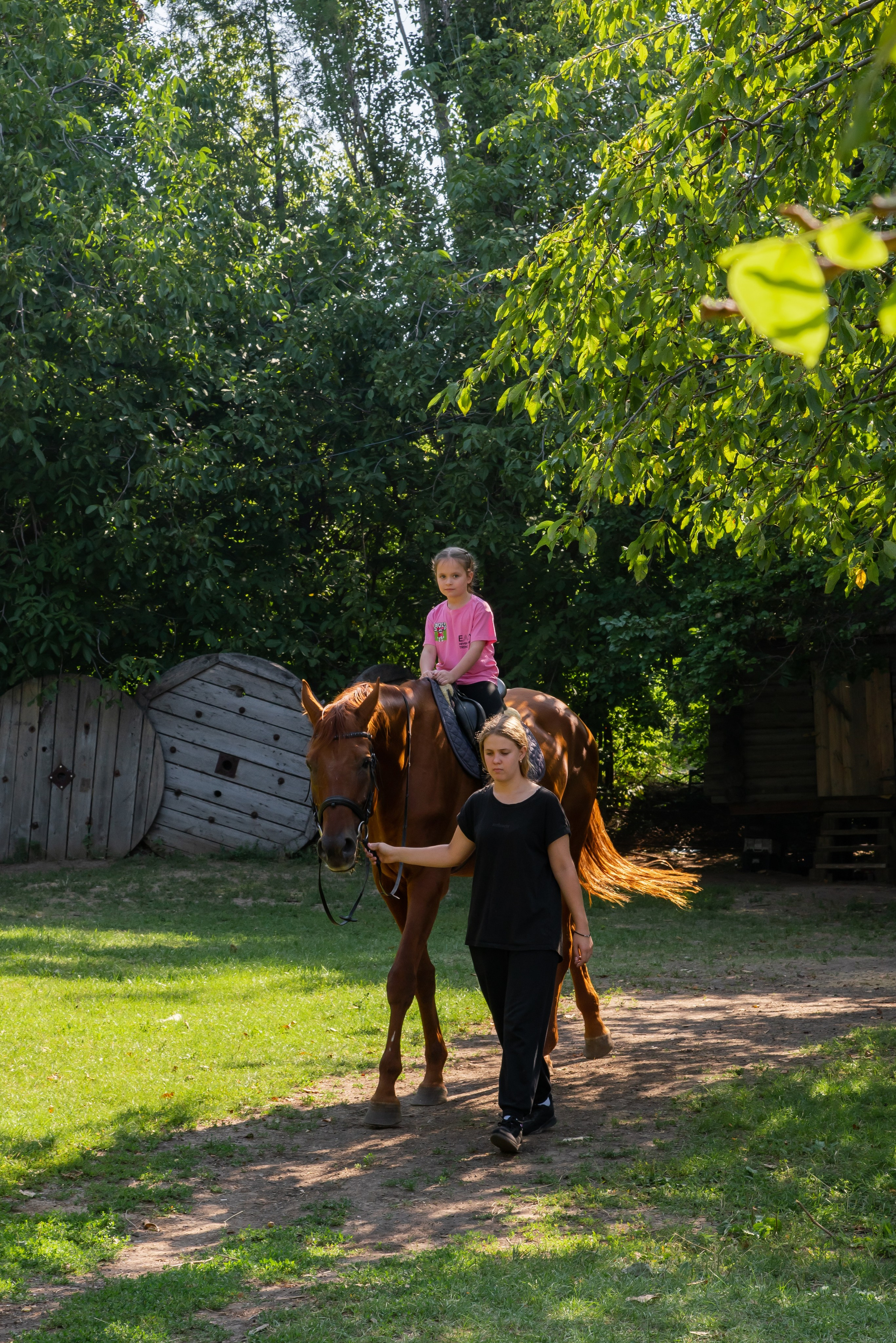 Конная прогулка. Фотограф Галина Нестерова