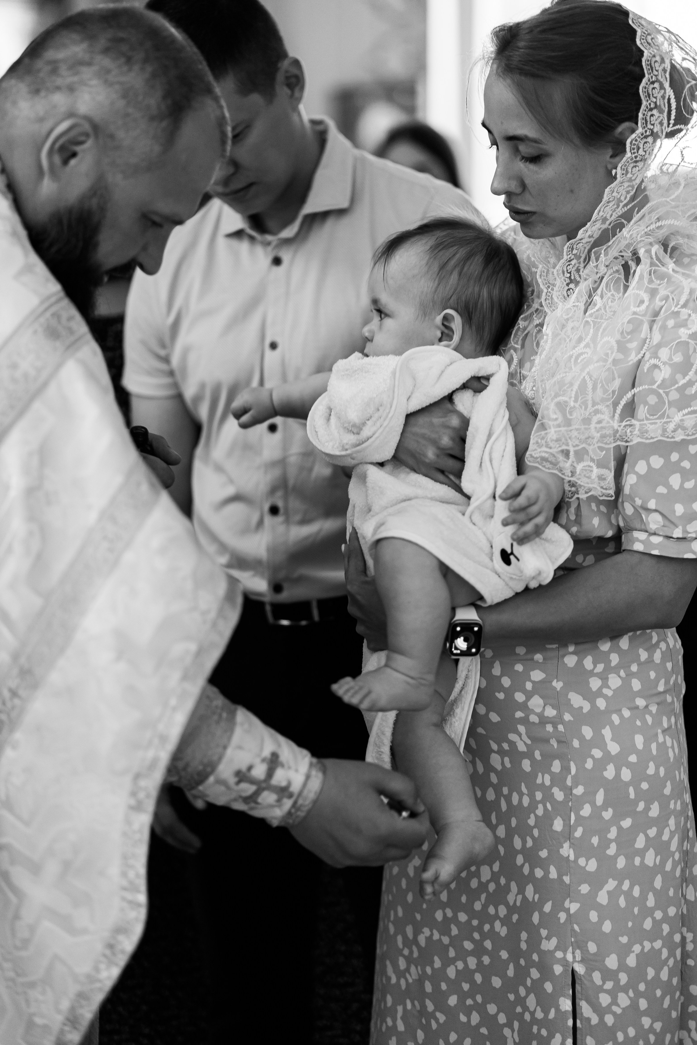 Крещение Давида. Семейный фотограф в Волгодонске Краченцева Анна