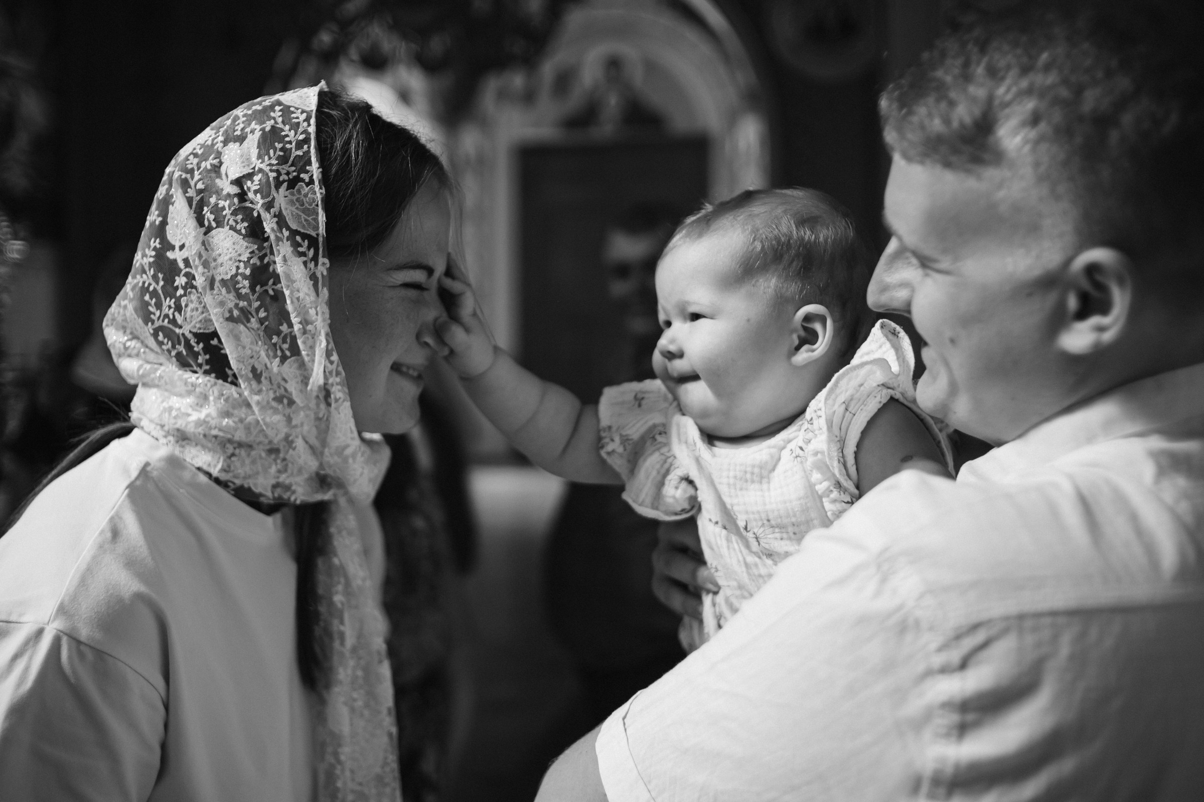 Крещение Надежды. Семейный фотограф в Волгодонске Краченцева Анна