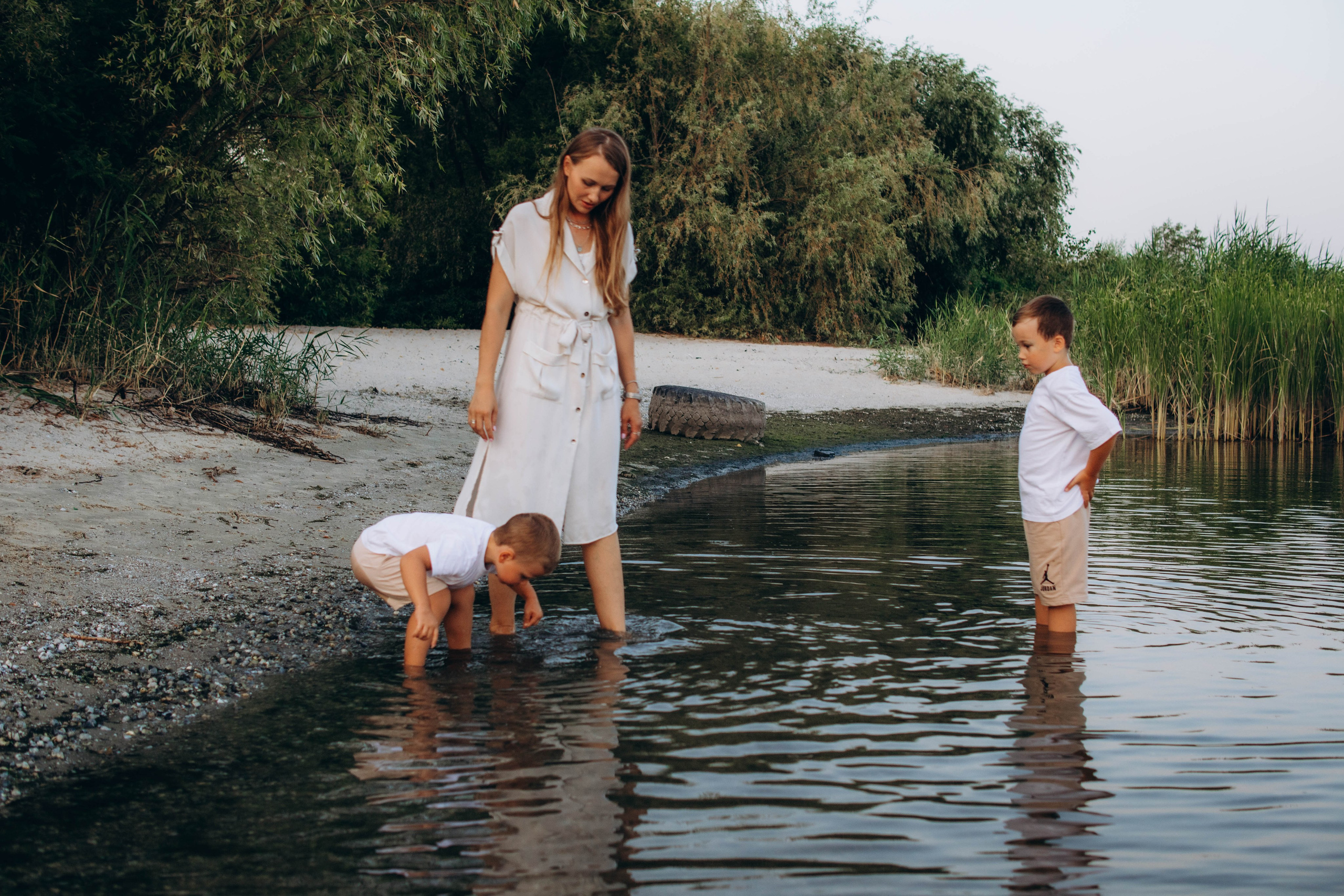 Лена, Кирилл и Даниил. Фотограф Алевтина Матешук