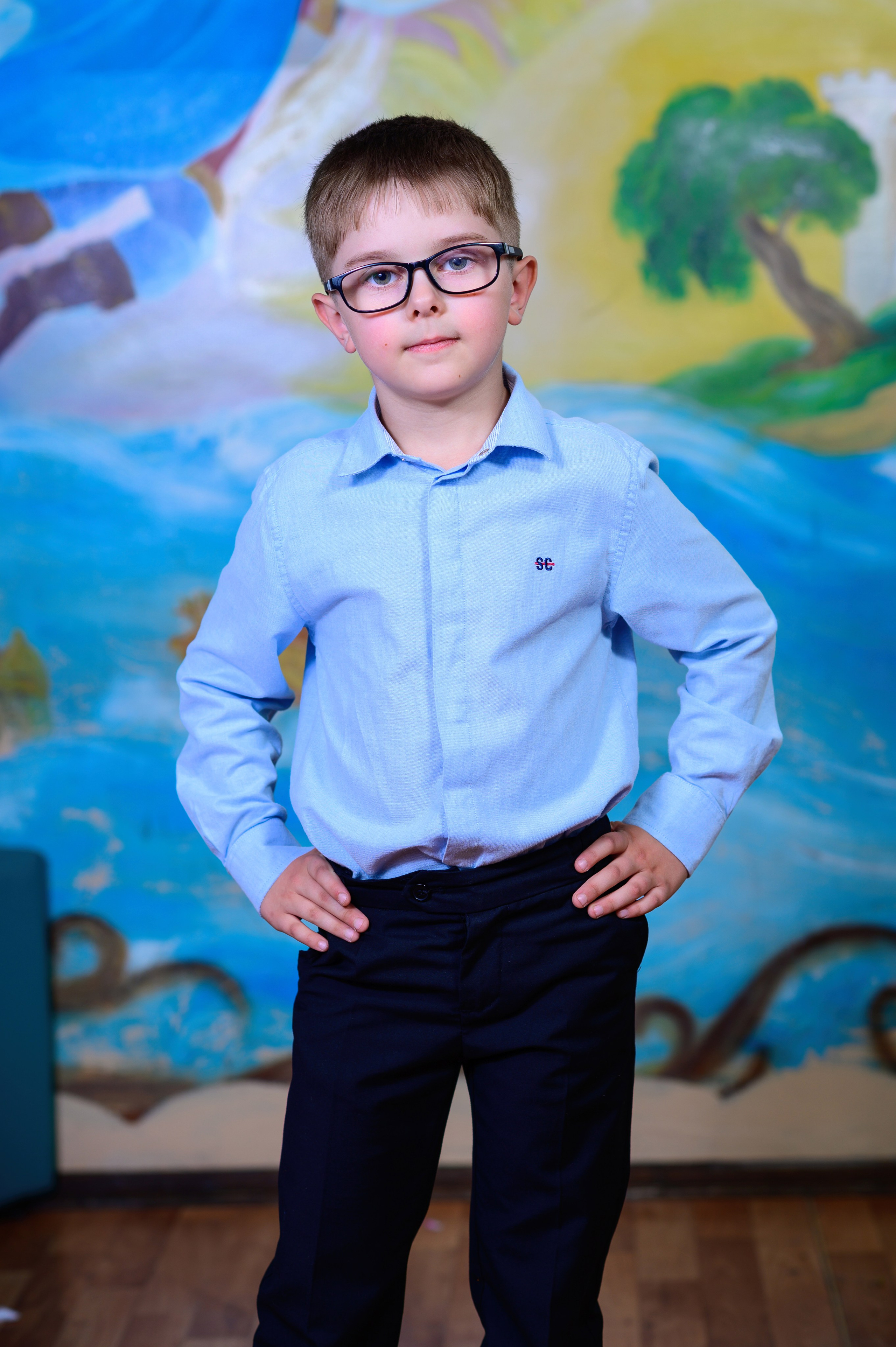 Портрет и общая фотография класса. Выпускной школьный альбом в Москве / Школьный фотограф Юлия Михайленко