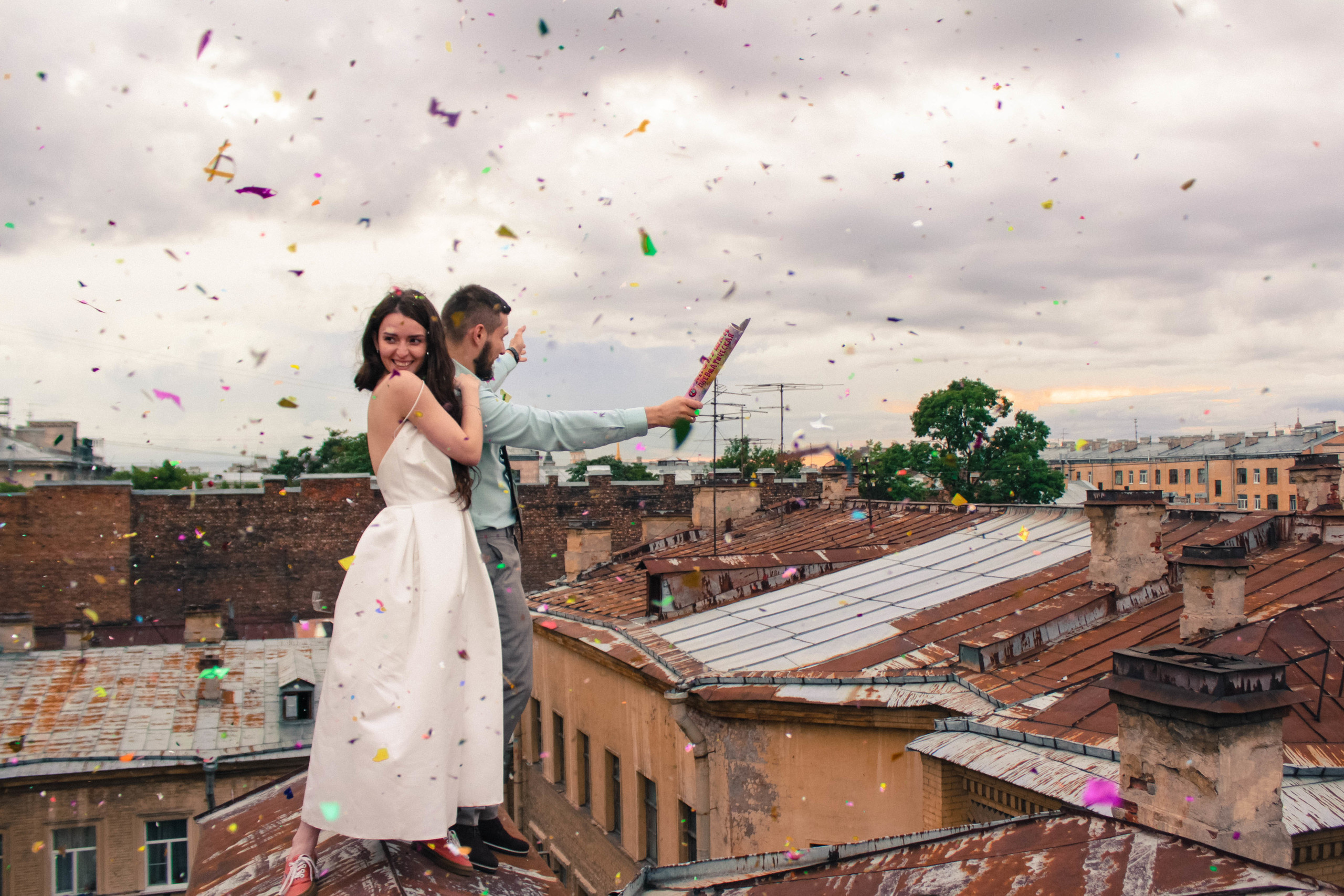 Свадьба на крыше. Фотограф в Грузии ОАЭ | Nekit Fox