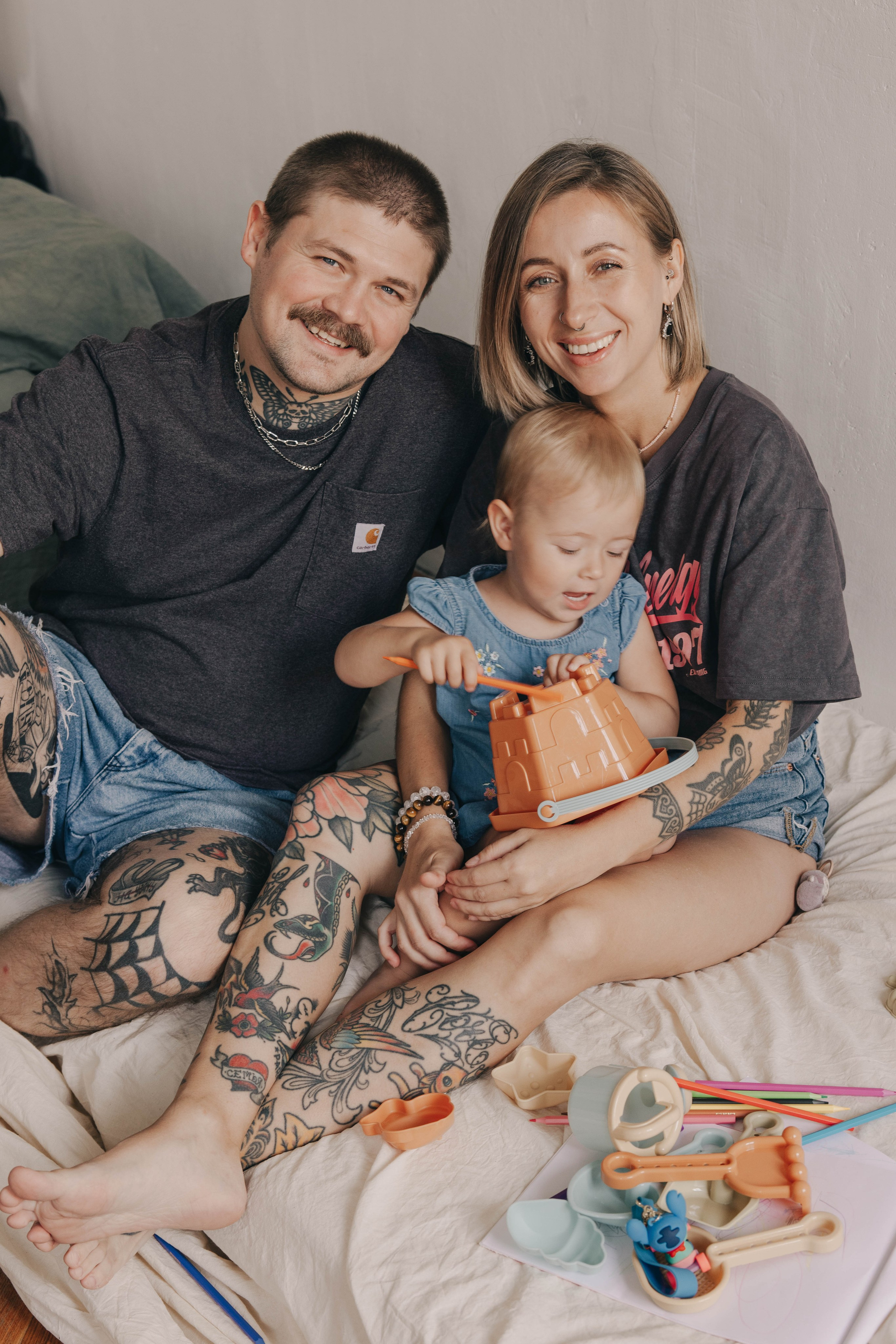 Оля, Кирилл и Мия. Ксения Цыгир, фотограф в Петербурге