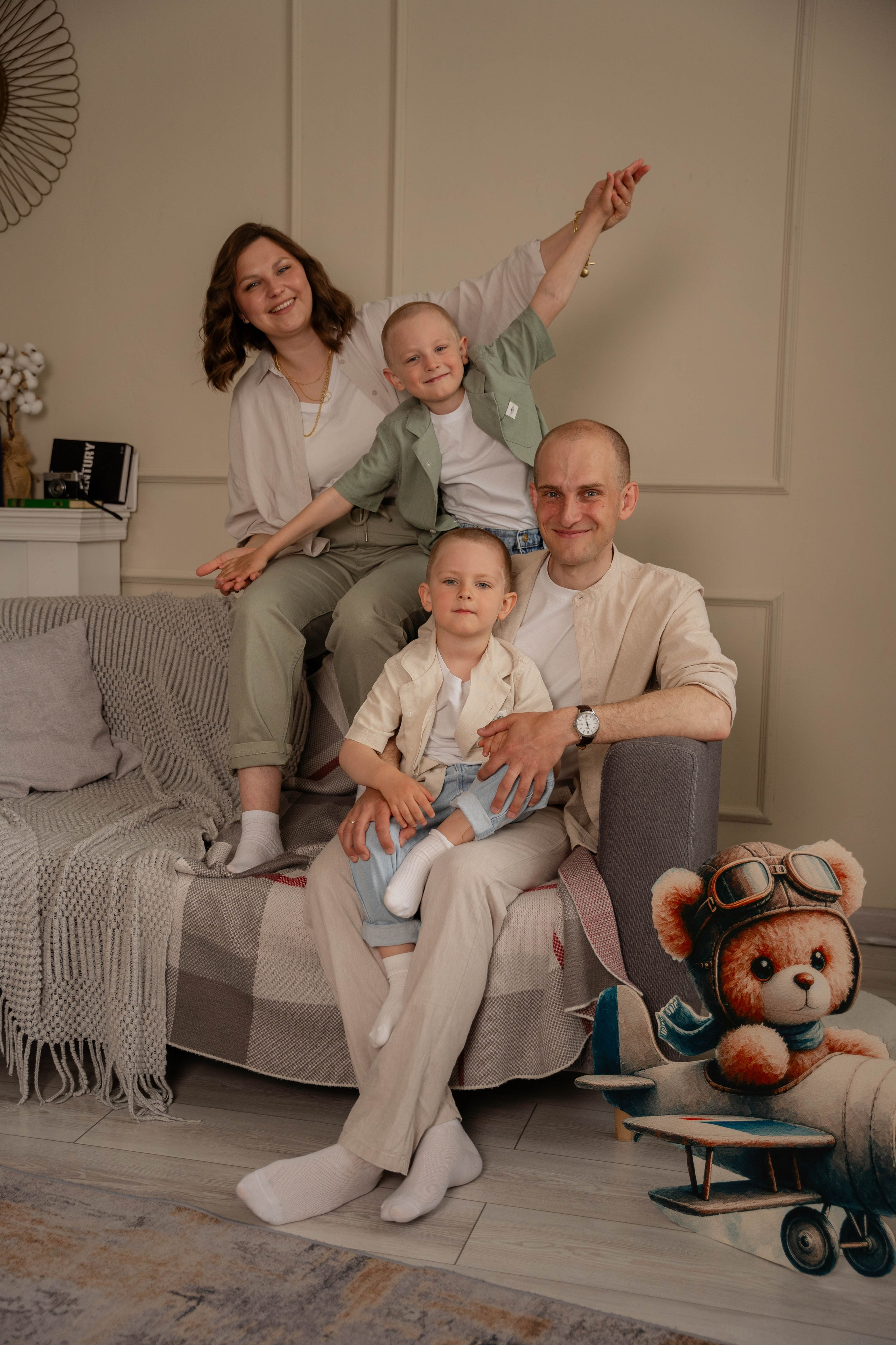 Ксения и ее семья. Анастасия Антипинская — профессиональный фотограф в Хабаровске