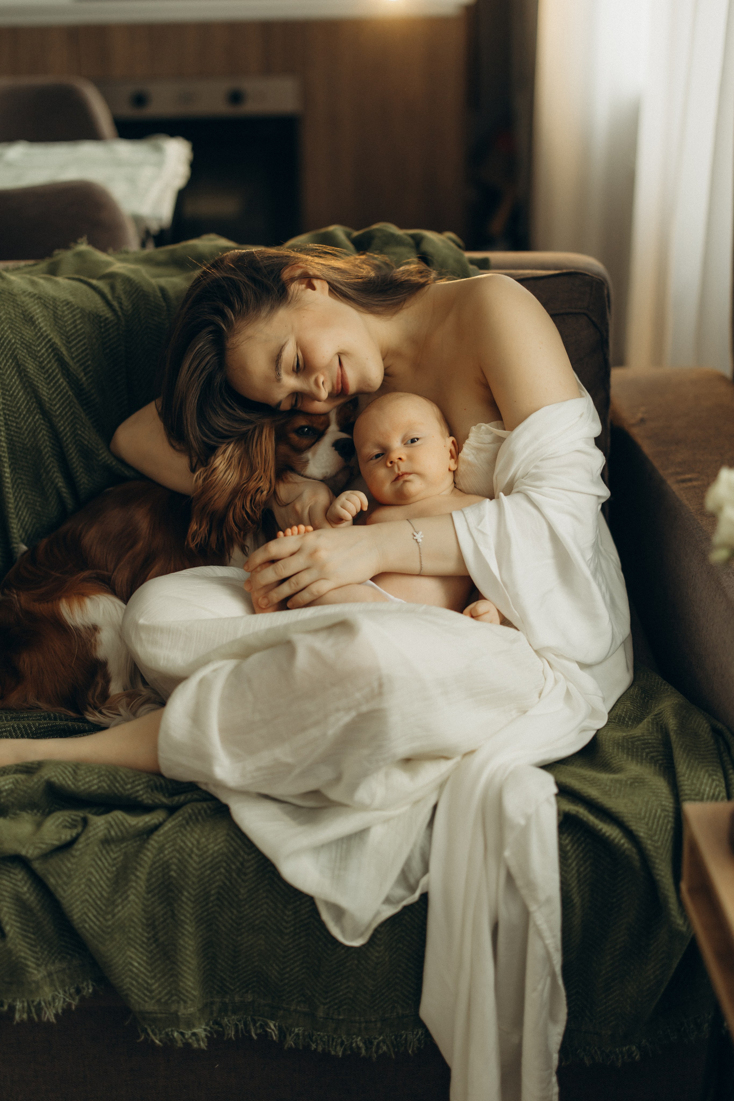 Аня, Ефим, Лимон. Семейный фотограф Оля Гладченко