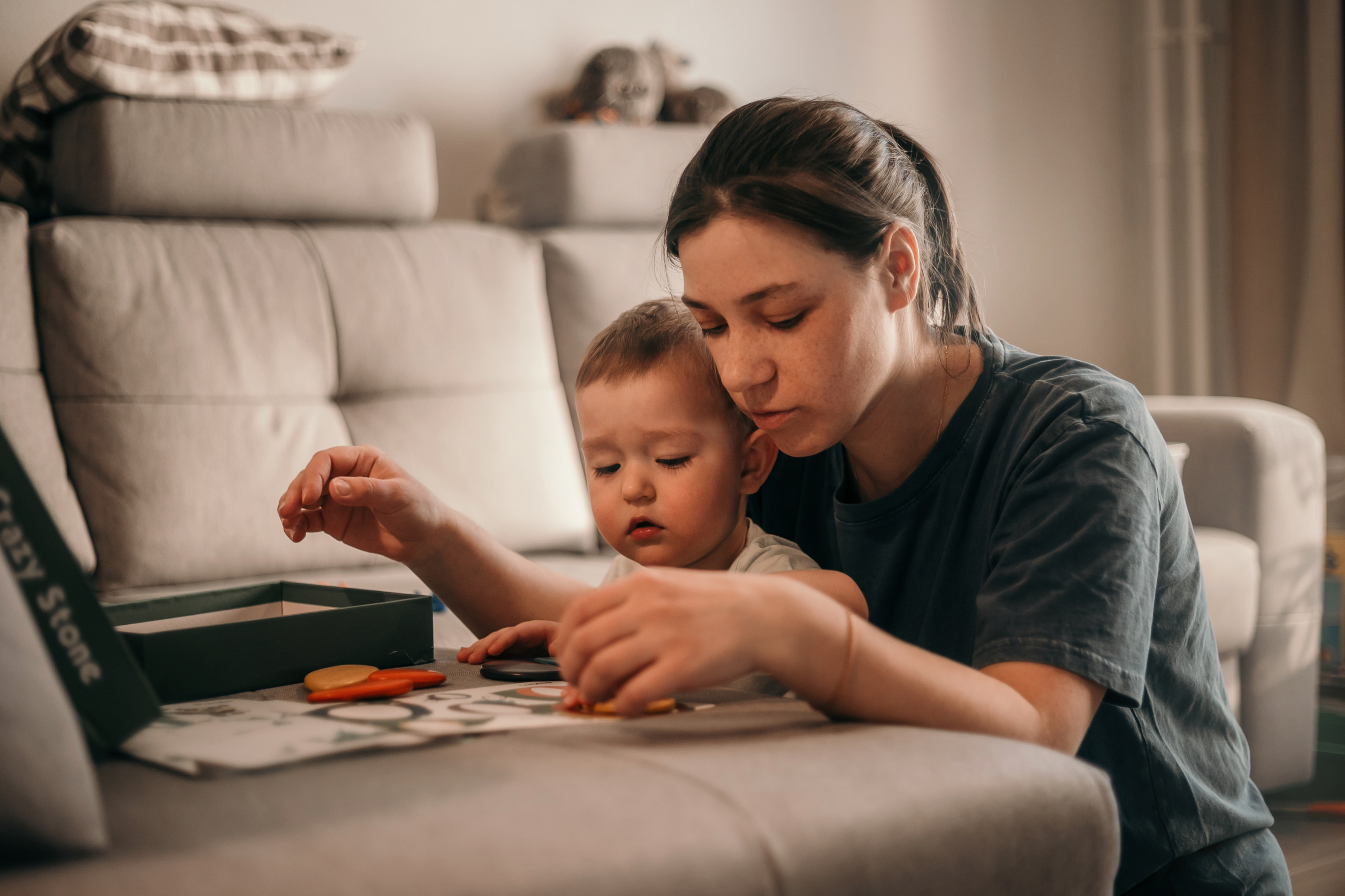 Семейные съемки в студии/дома. Фотограф Таинства Крещения в Москве и Ростове-на- Дону Елена Шенк