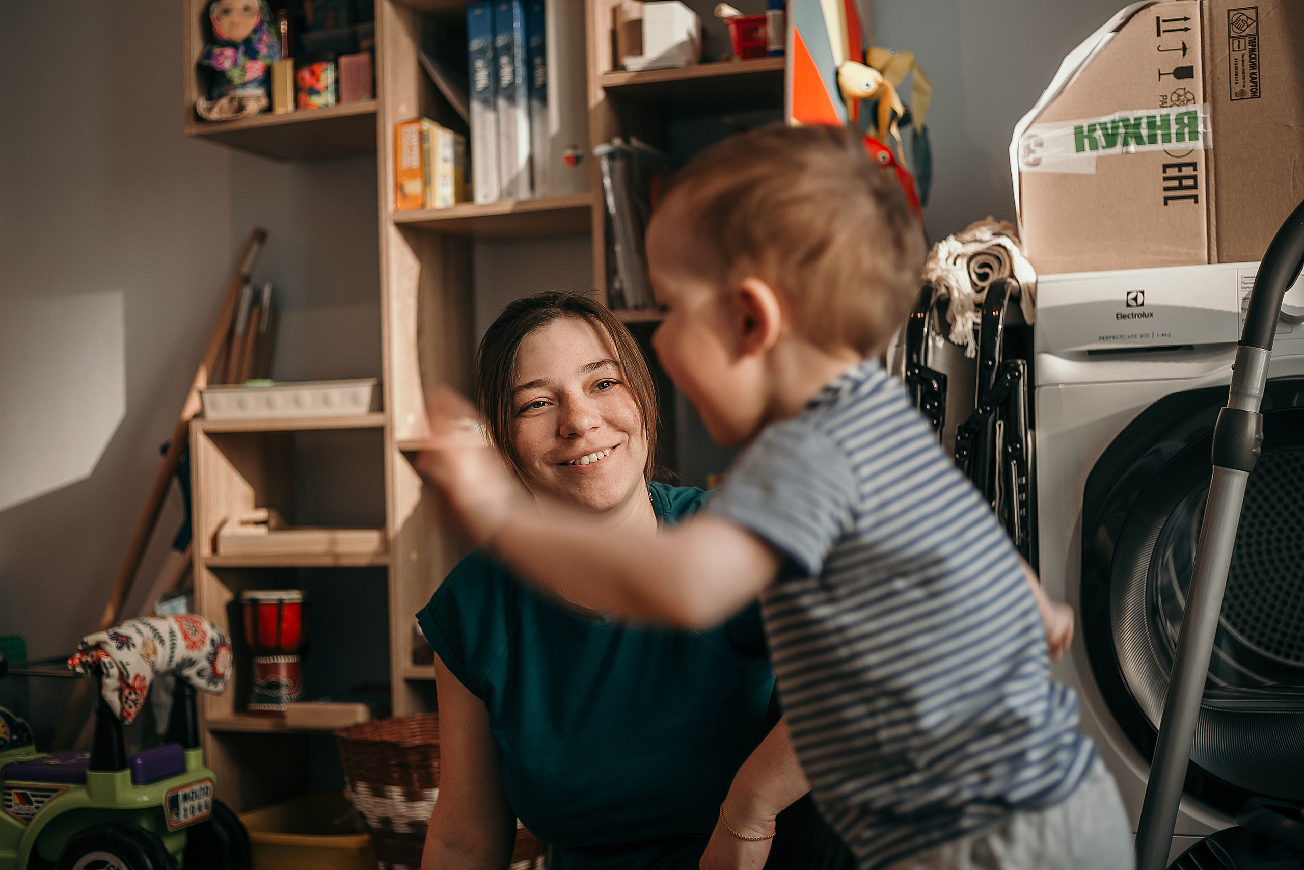 Семейные съемки в студии/дома. Фотограф Таинства Крещения в Москве и Ростове-на- Дону Елена Шенк