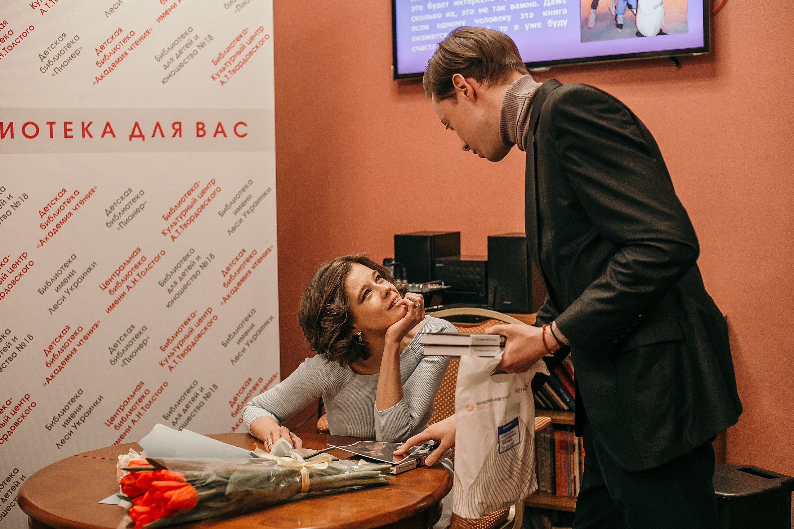 Катерина Шпица. Встреча с читателями. Фотограф Таинства Крещения в Москве и Ростове-на- Дону Елена Шенк