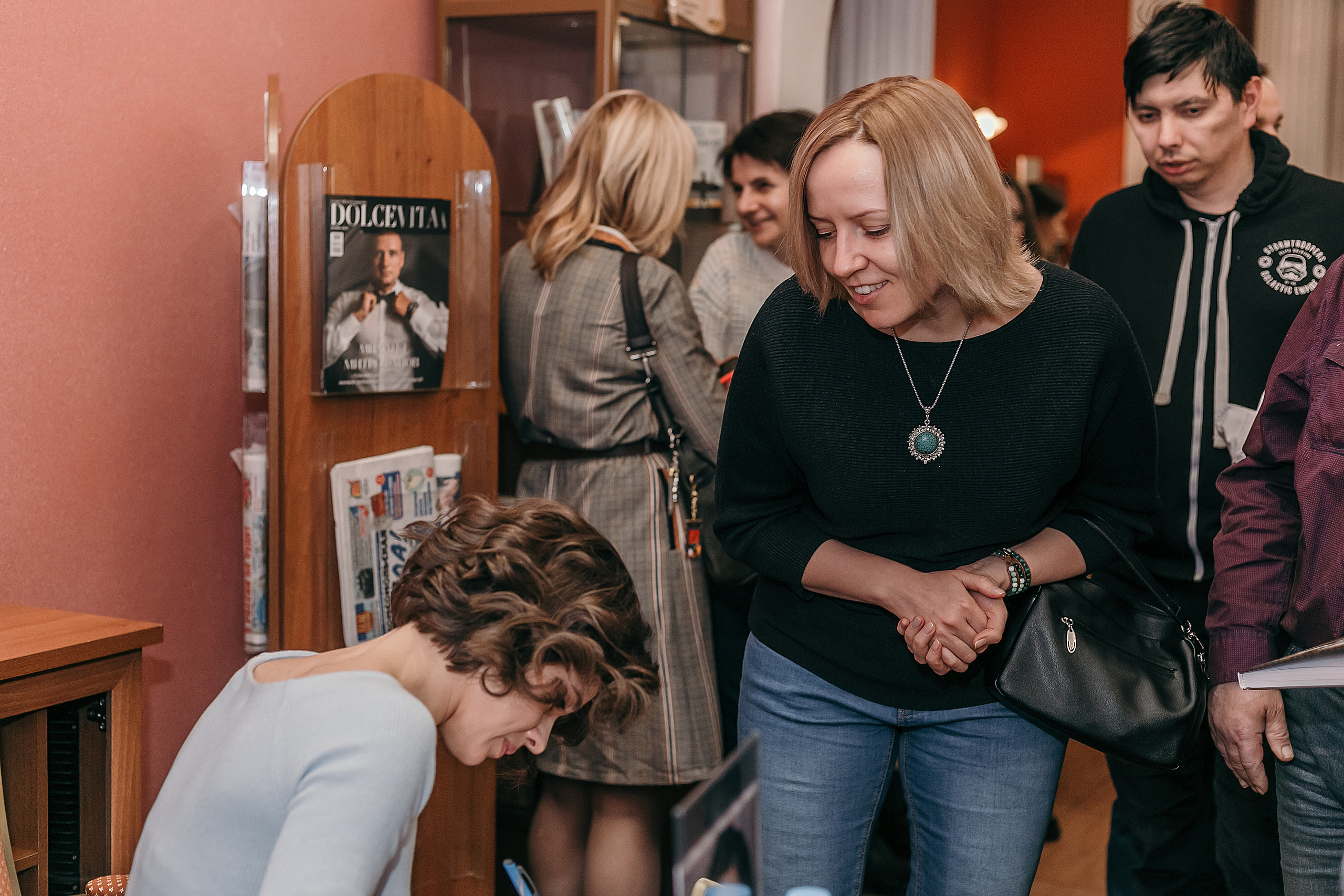 Катерина Шпица. Встреча с читателями. Фотограф Таинства Крещения в Москве и Ростове-на- Дону Елена Шенк