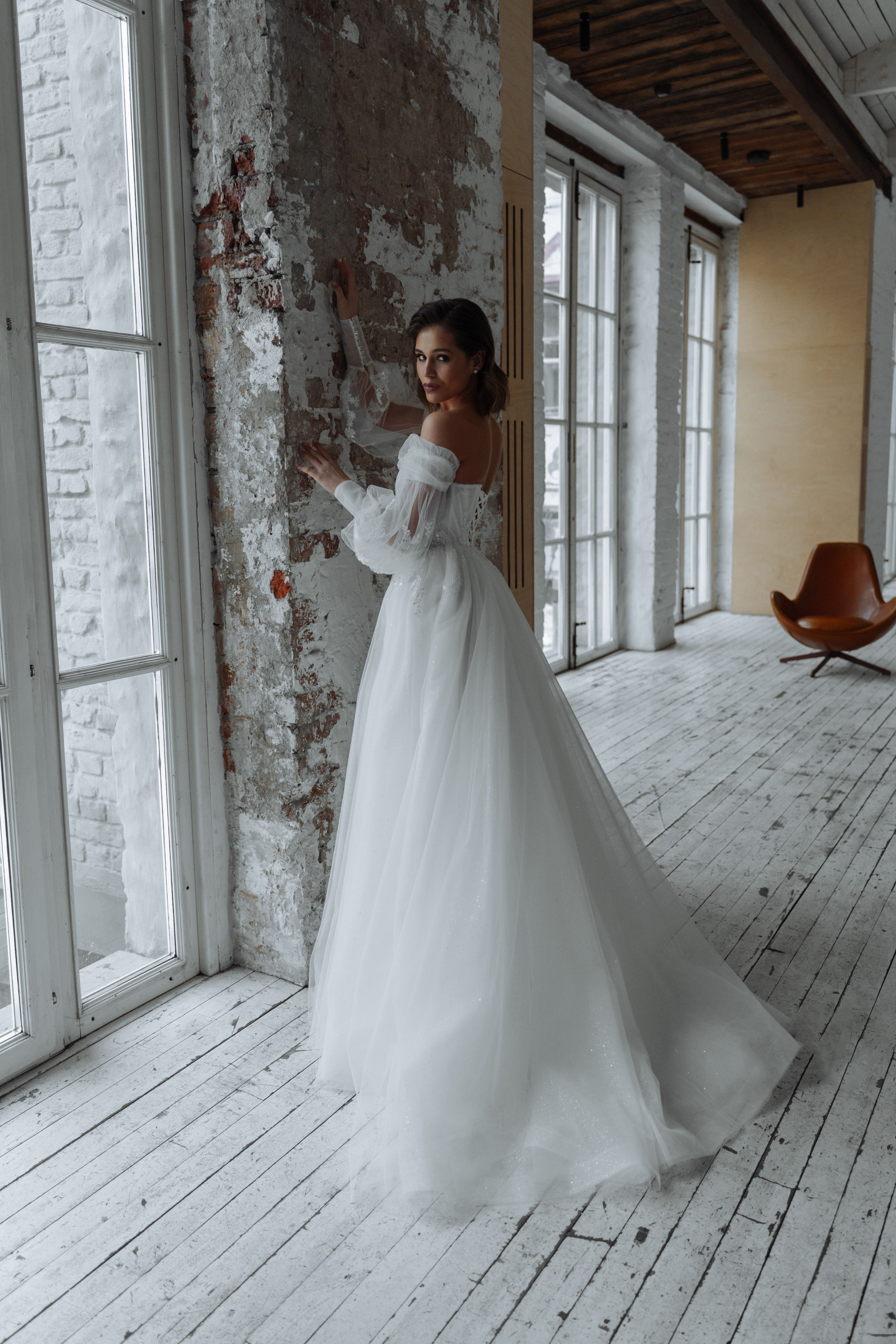 Съемка свадебного каталога бренда BERTINA DESIGN с Кристиной. Свадебный и портретный фотограф Клипа Максим