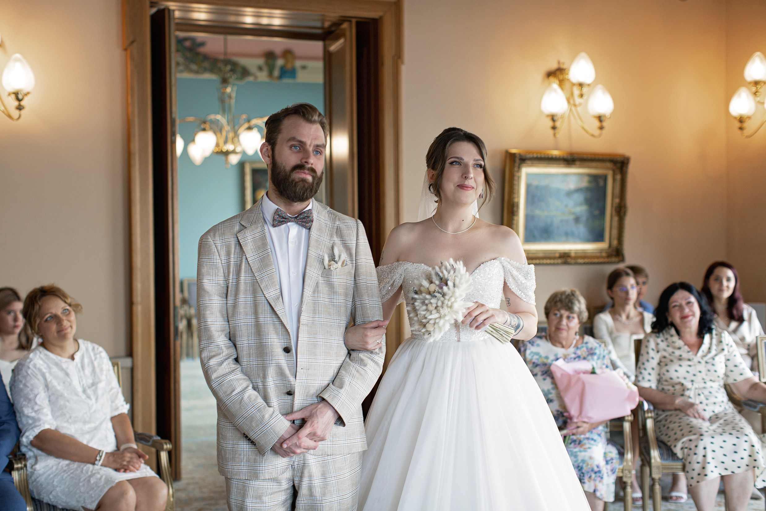 Свадьба с гостями. Свадебный и портретный фотограф Москва