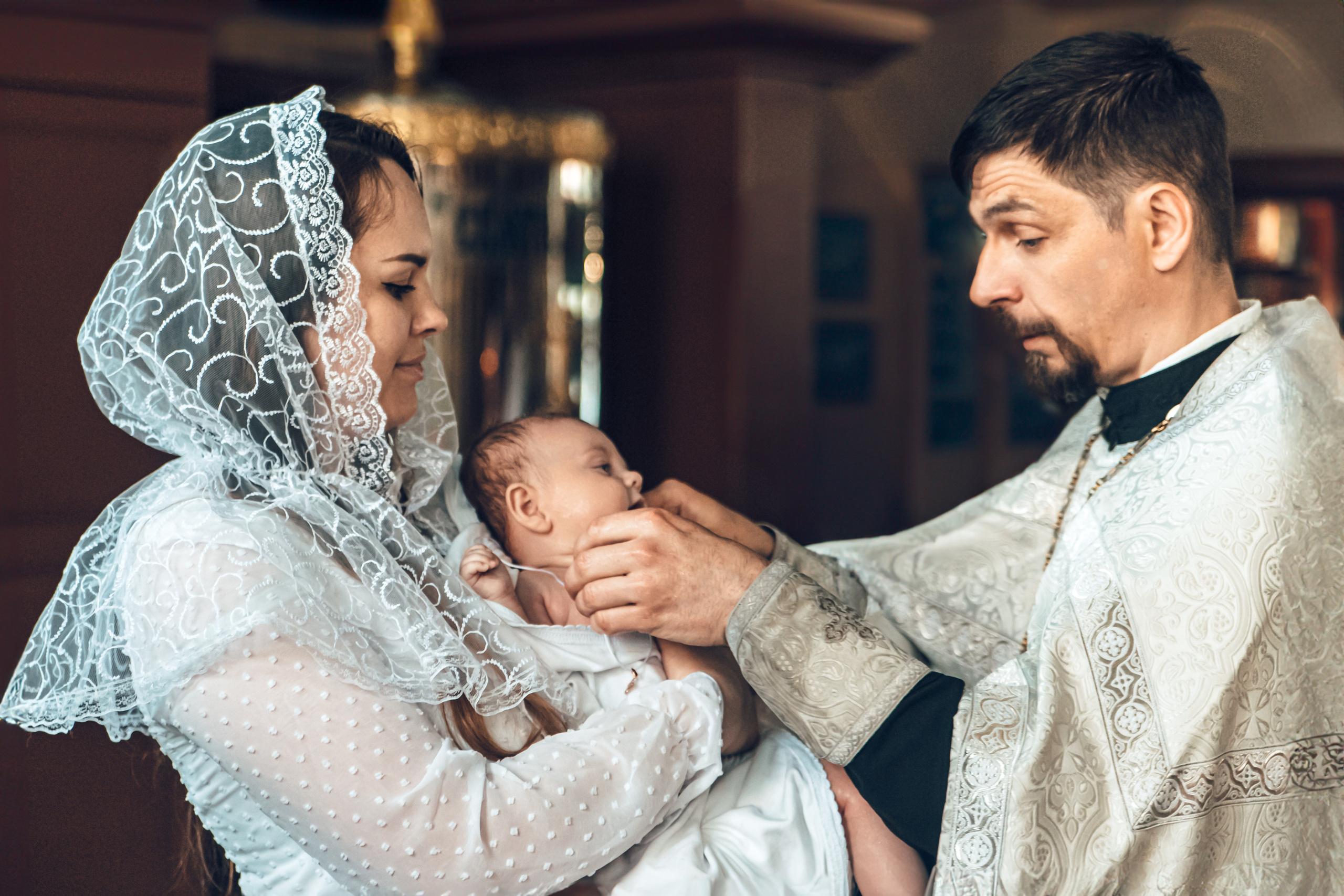Крещение Василисы. Семейный фотограф в Калуге Ирина Ушакова. Фотограф на роды