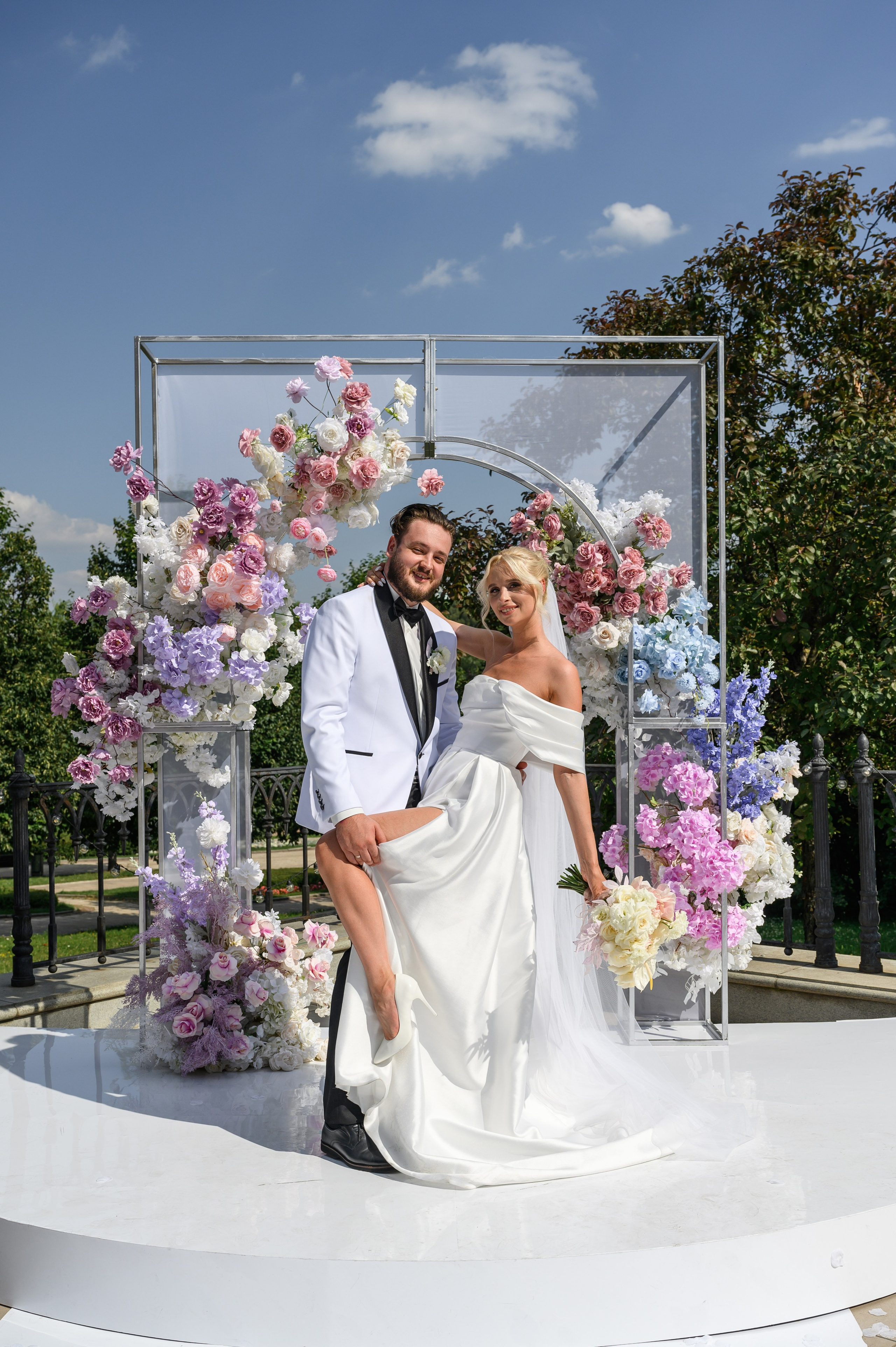 Свадебная фотосессия в Марриотт Империал Плаза. Свадебный фотограф Москва Юрий Кульман