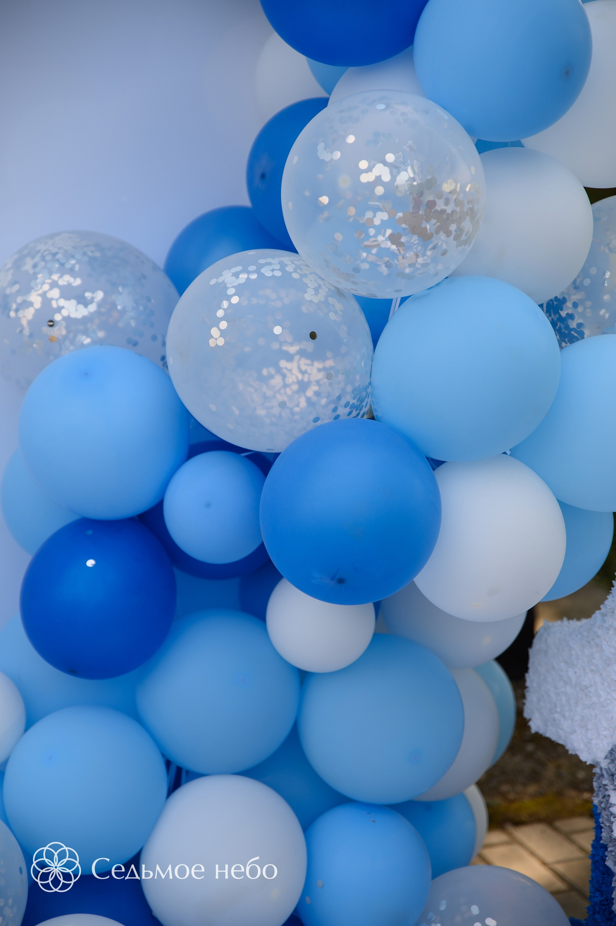 Фотозона на годик. Студия декора Седьмое небо