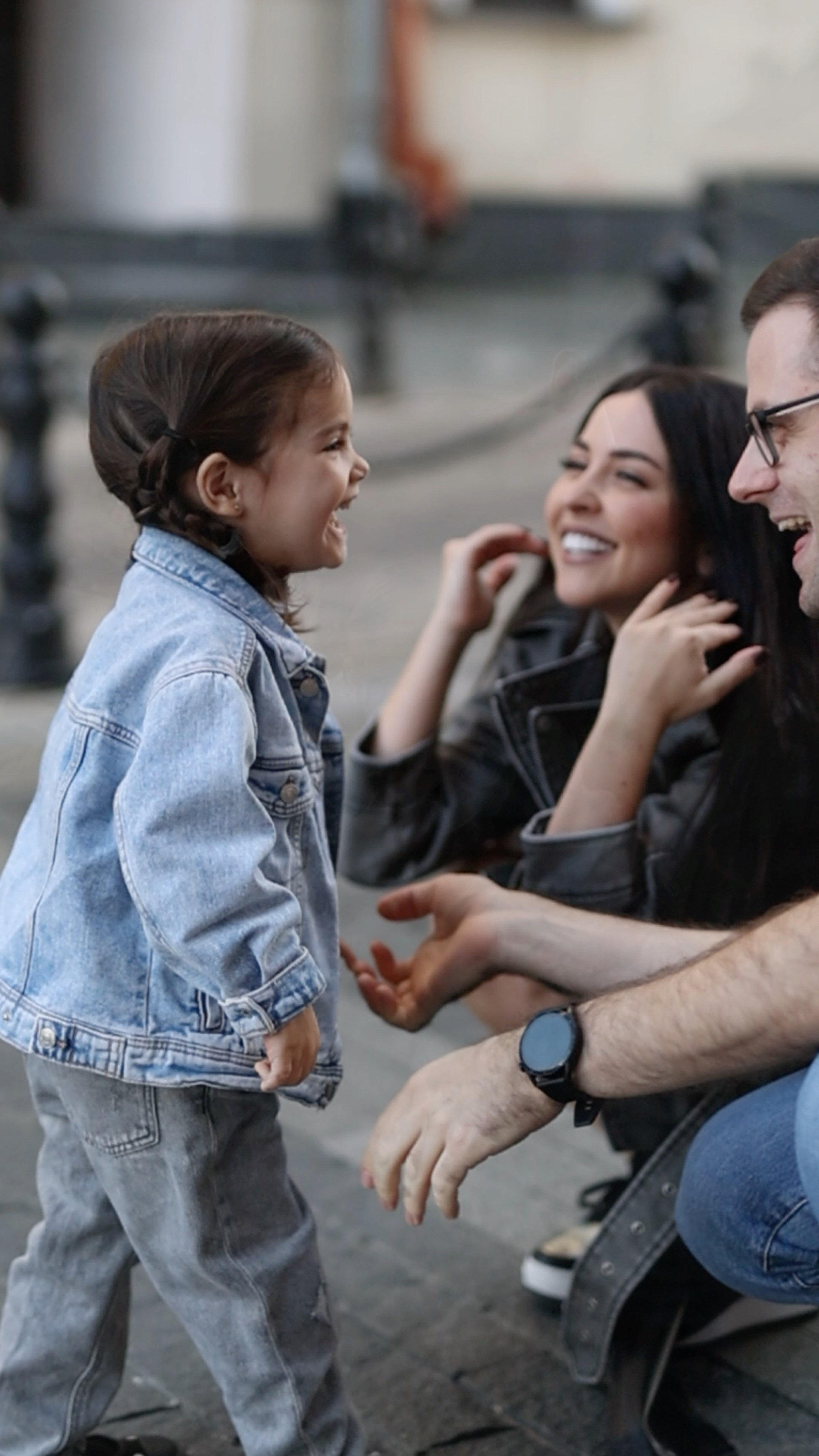 Семейная съёмка в центре города