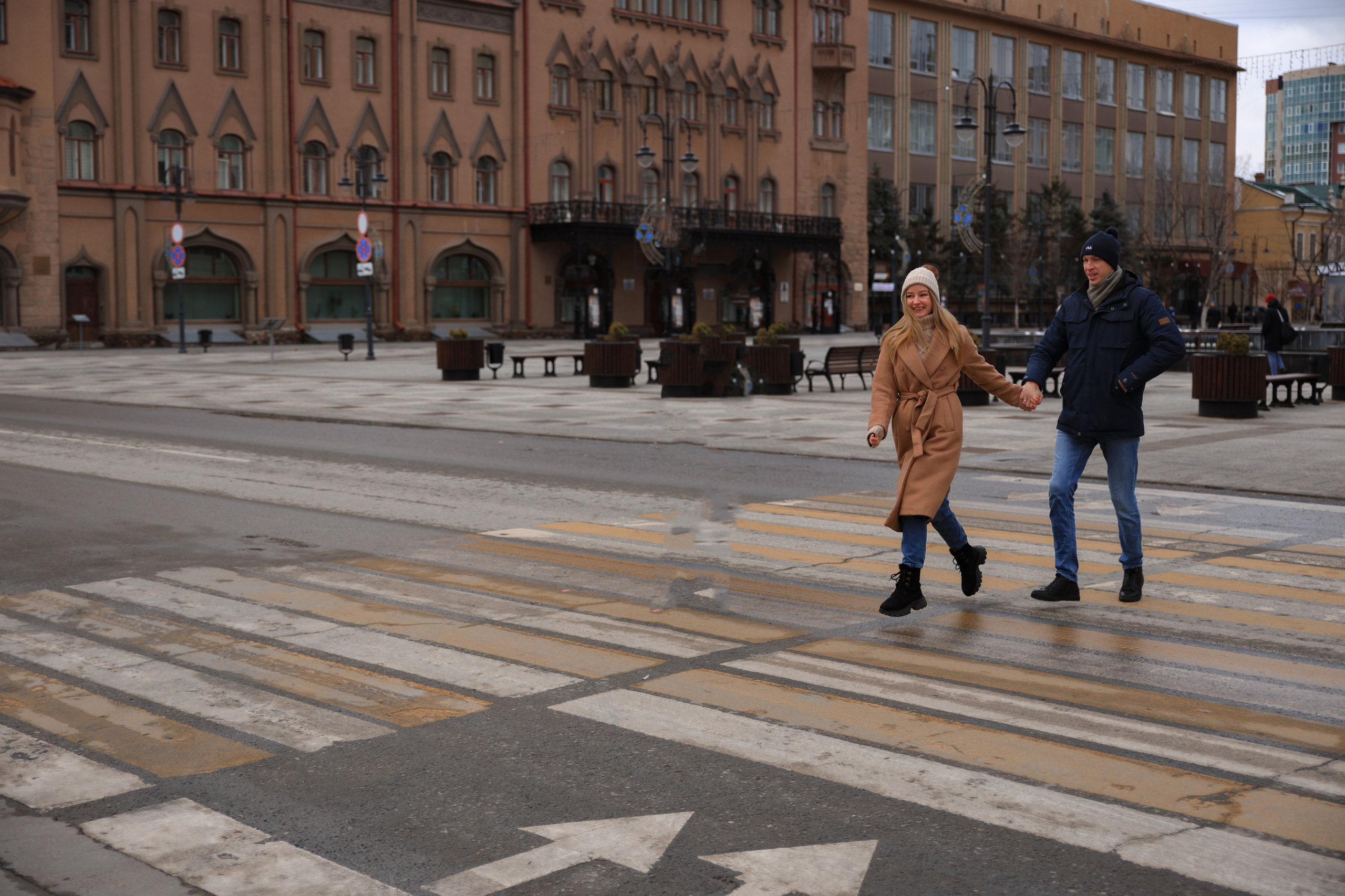 На улице. Свадебный фотограф в Саратове Роман Кухман