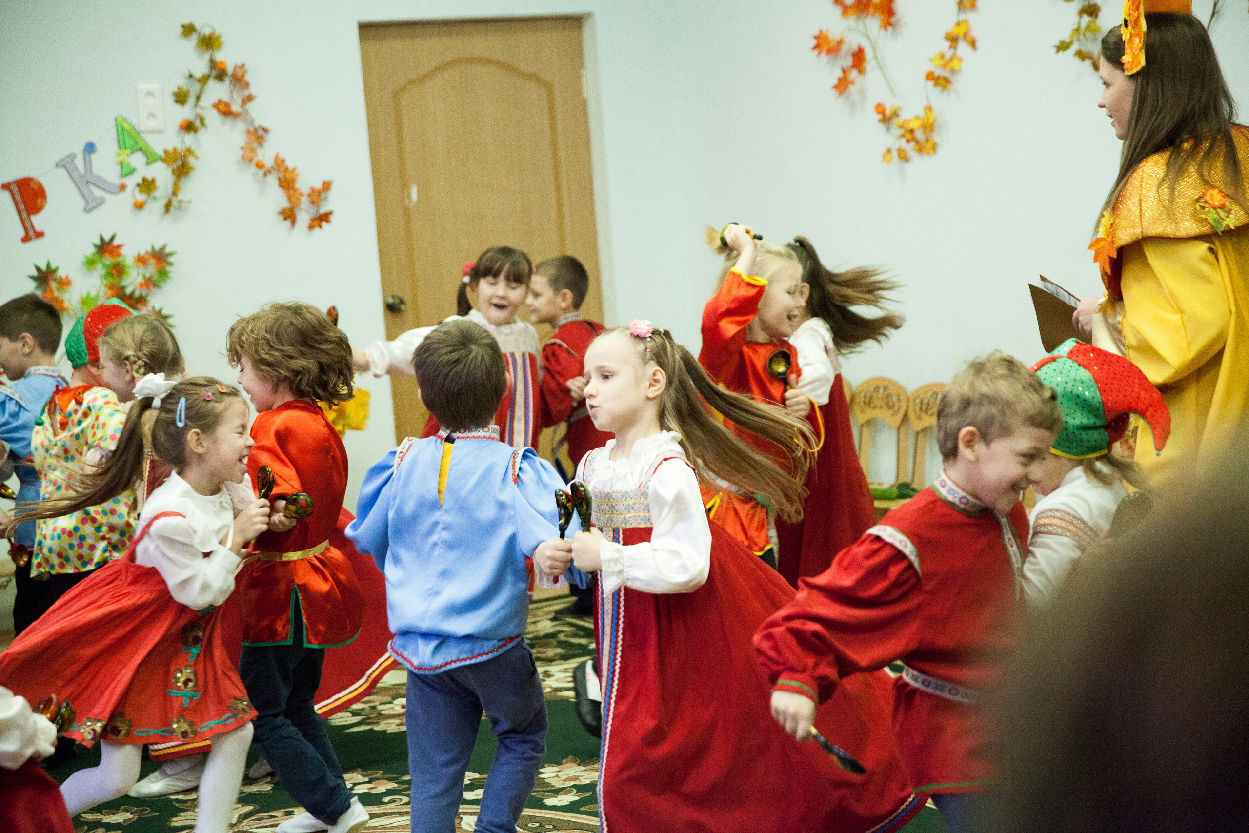 Праздник осени в саду. Фотограф в Москве Наталья Антипина
