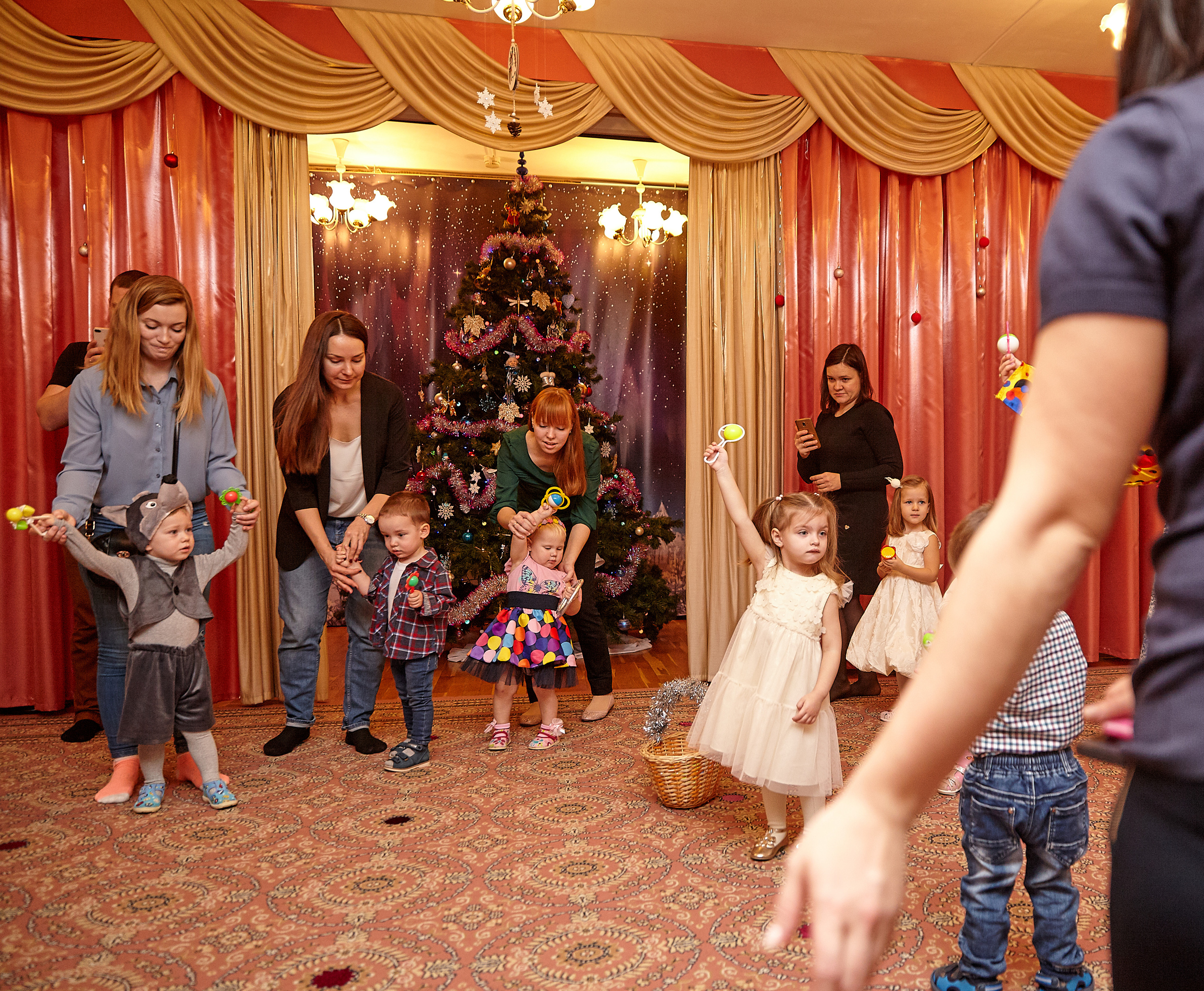 Новый год в яслях. Фотограф в Москве Наталья Антипина