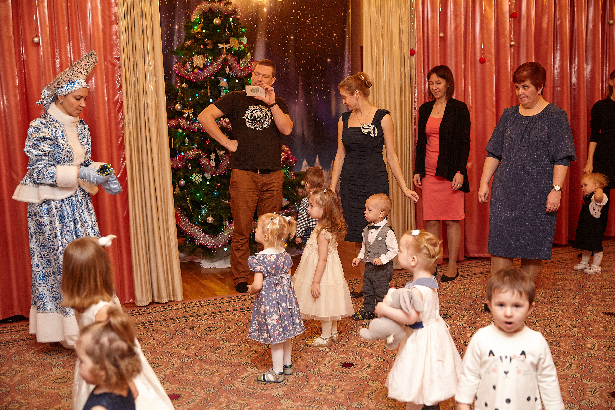 Новый год в яслях. Фотограф в Москве Наталья Антипина