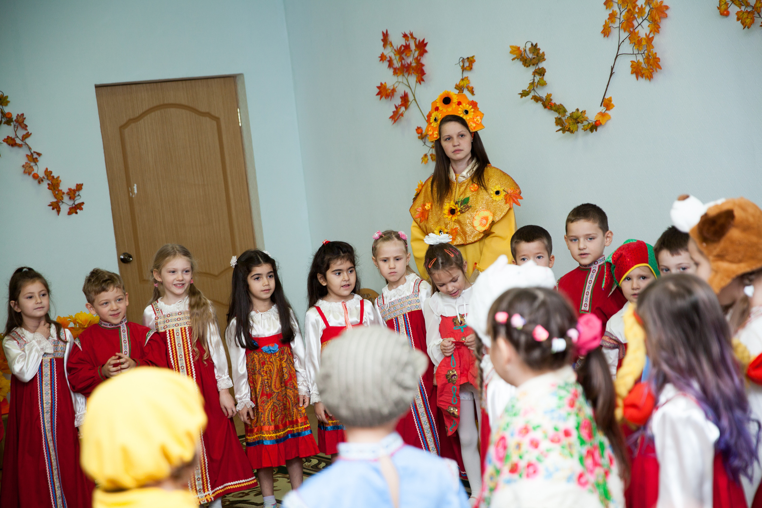 Праздник осени в саду. Фотограф в Москве Наталья Антипина