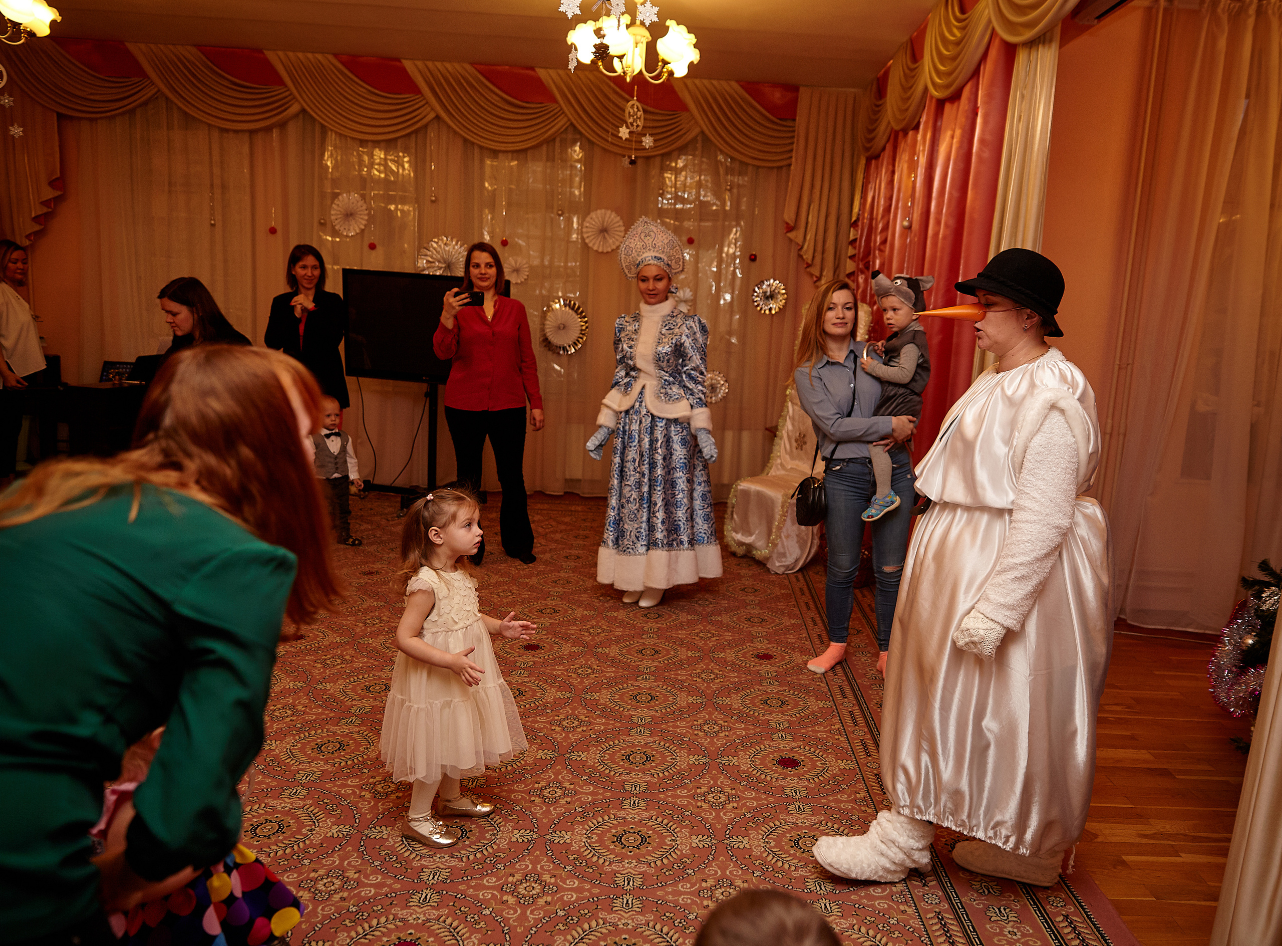 Новый год в яслях. Фотограф в Москве Наталья Антипина