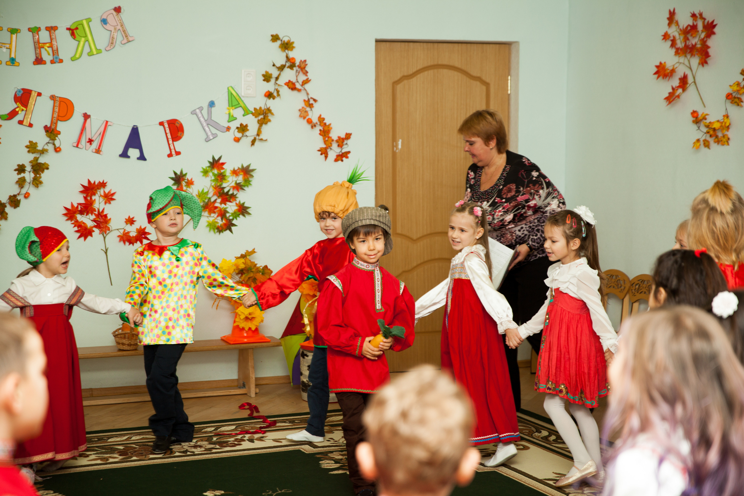 Праздник осени в саду. Фотограф в Москве Наталья Антипина