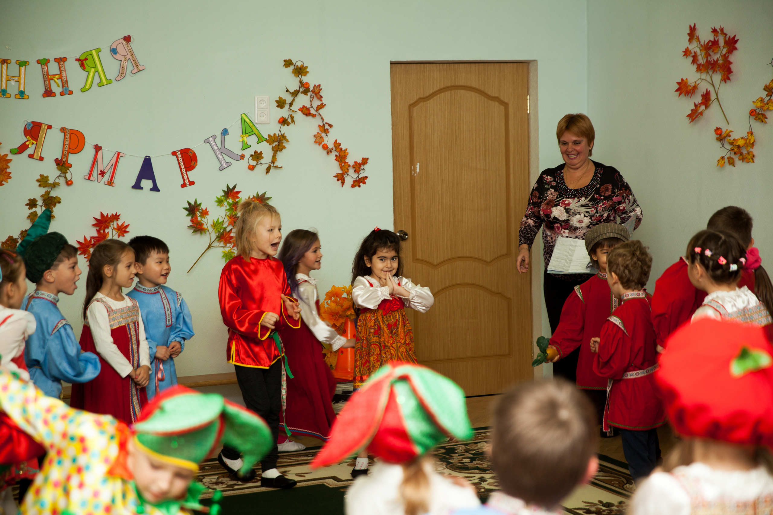 Праздник осени в саду. Фотограф в Москве Наталья Антипина