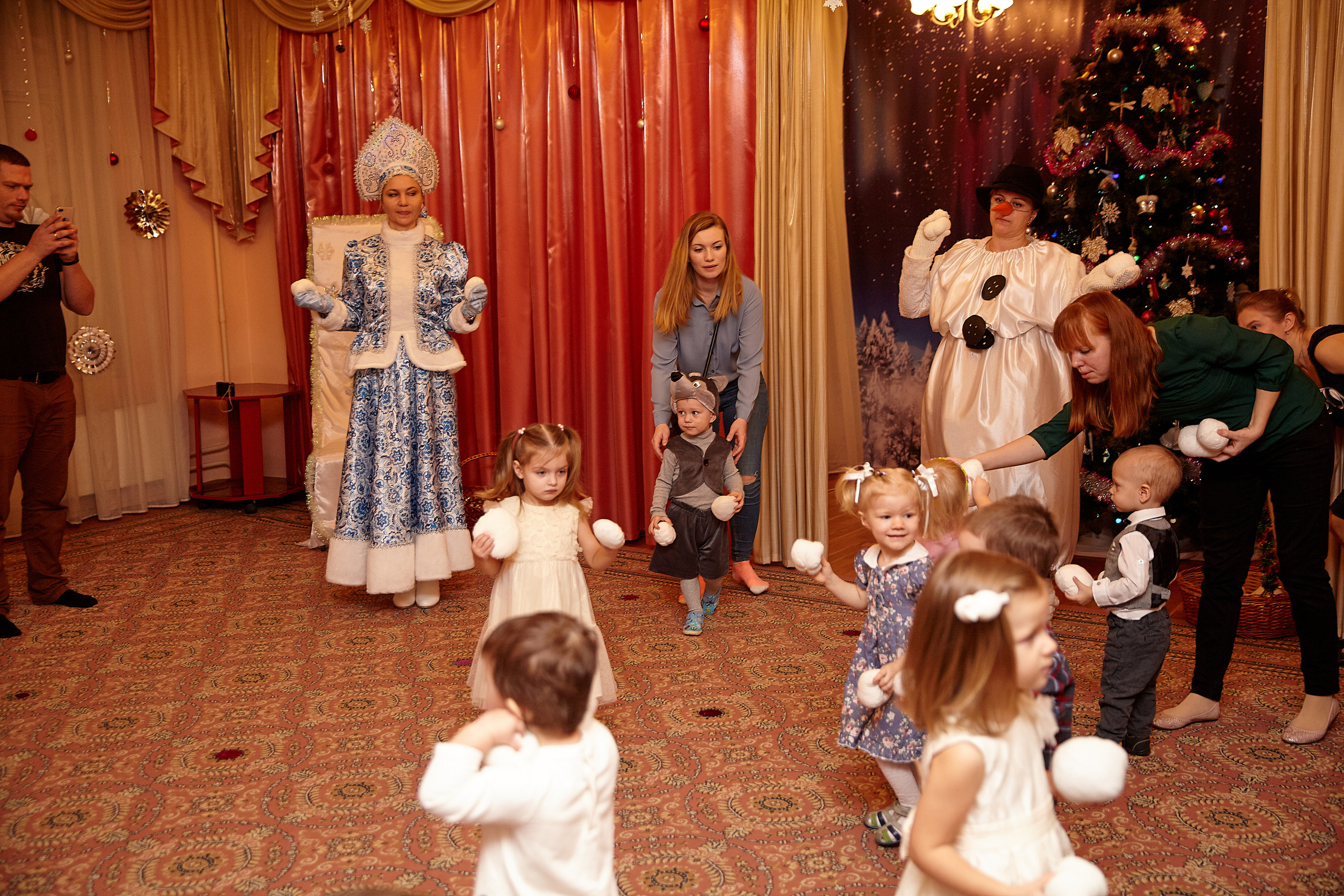 Новый год в яслях. Фотограф в Москве Наталья Антипина