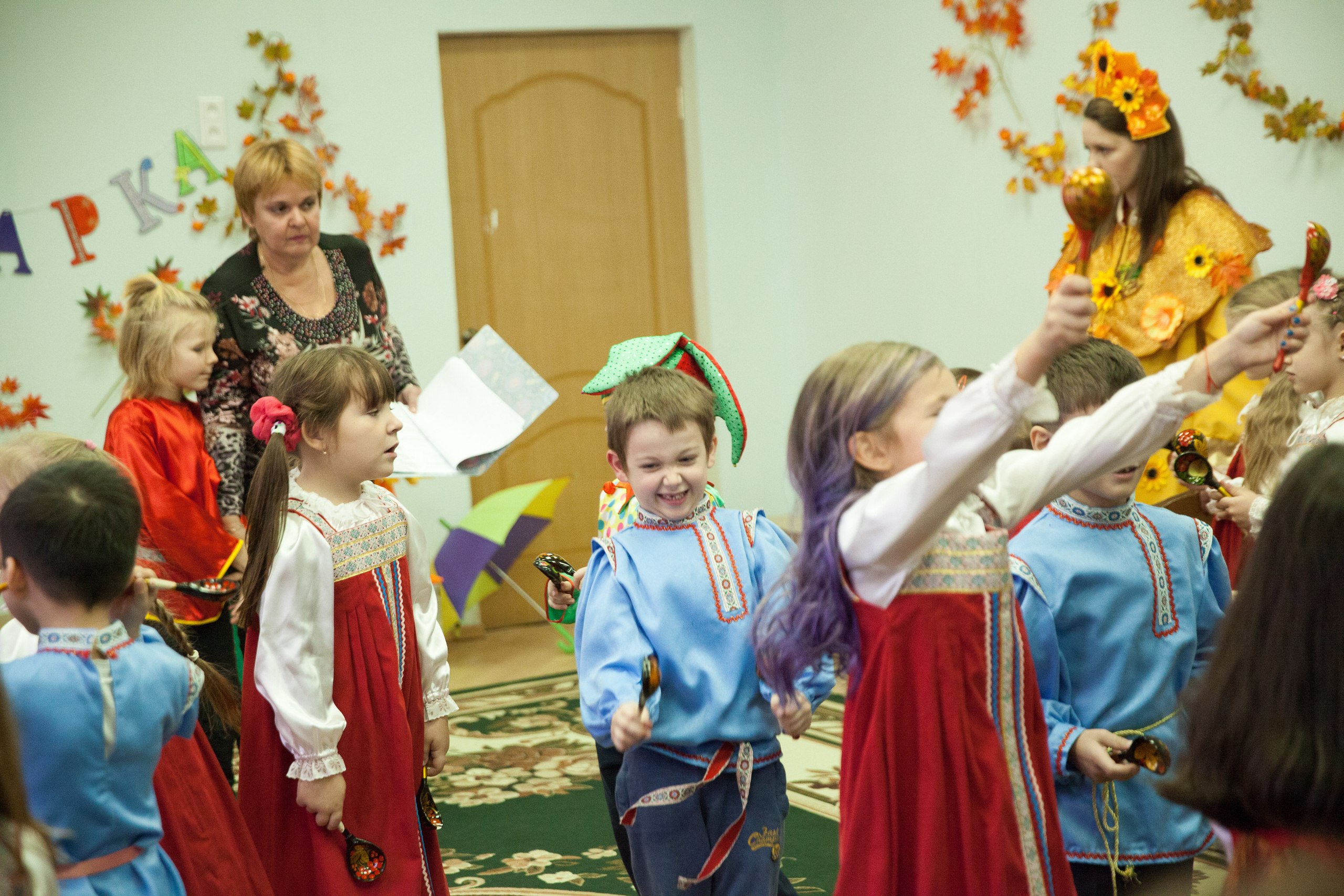 Праздник осени в саду. Фотограф в Москве Наталья Антипина