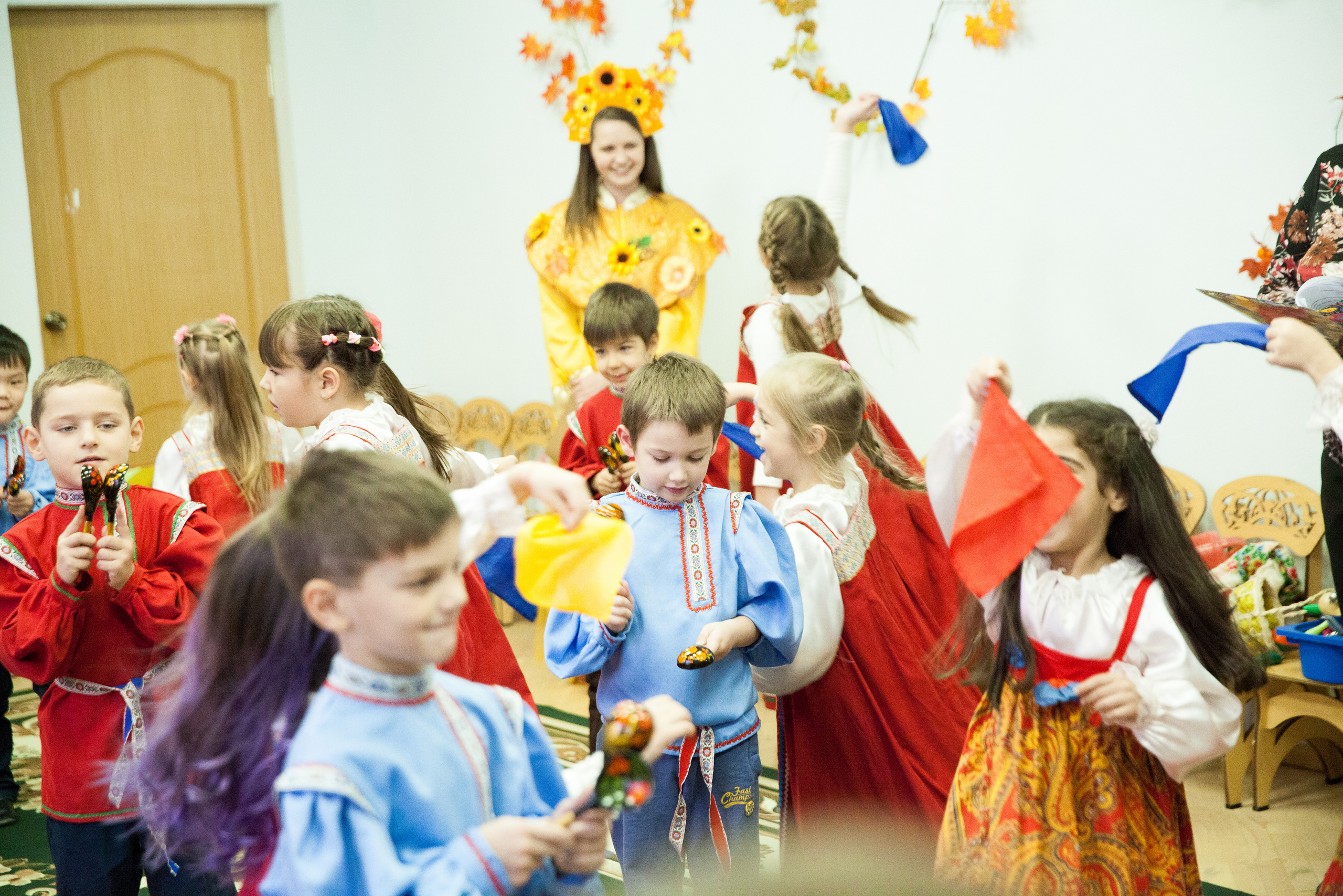 Праздник осени в саду. Фотограф в Москве Наталья Антипина
