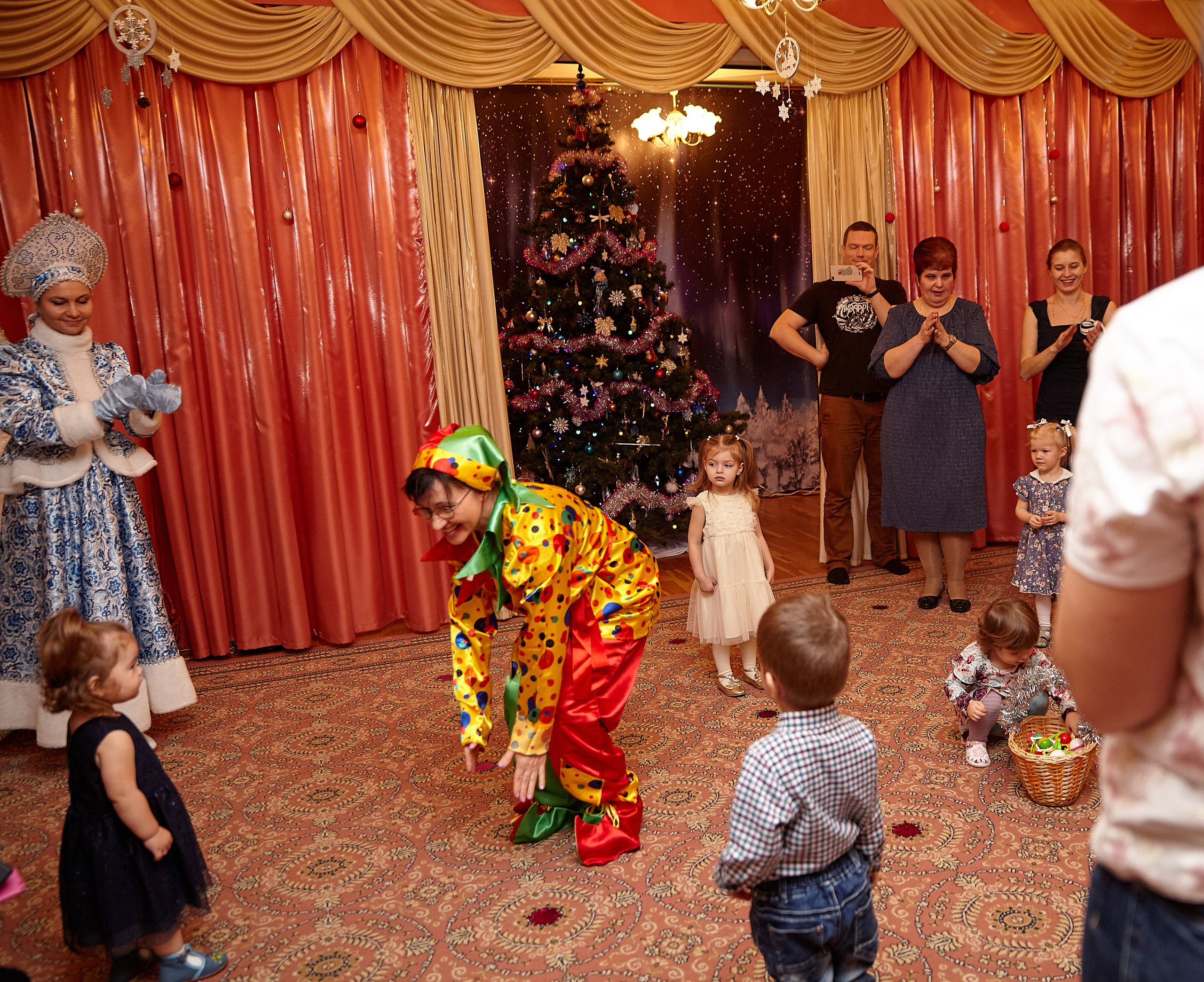 Новый год в яслях. Фотограф в Москве Наталья Антипина