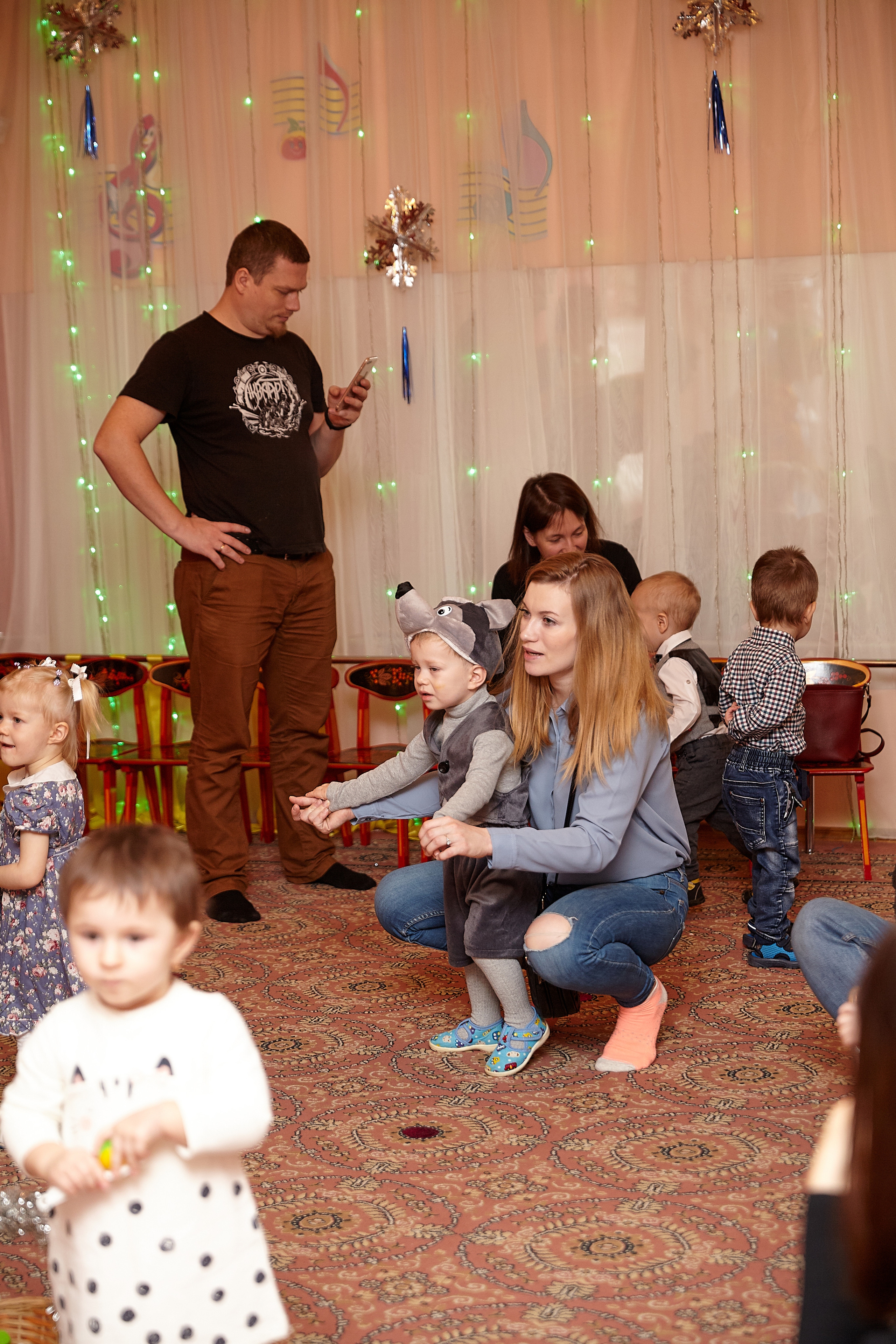 Новый год в яслях. Фотограф в Москве Наталья Антипина