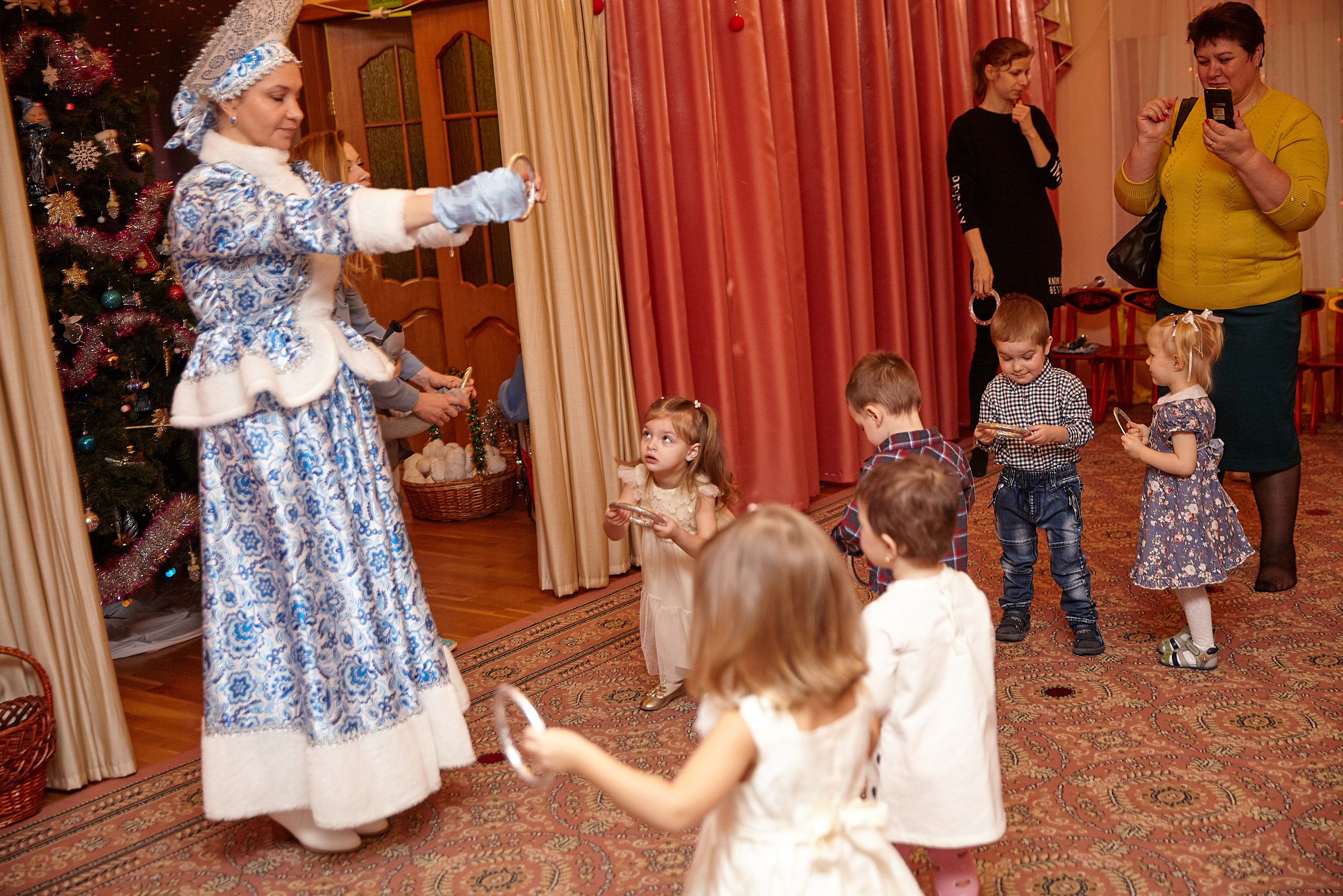 Новый год в яслях. Фотограф в Москве Наталья Антипина