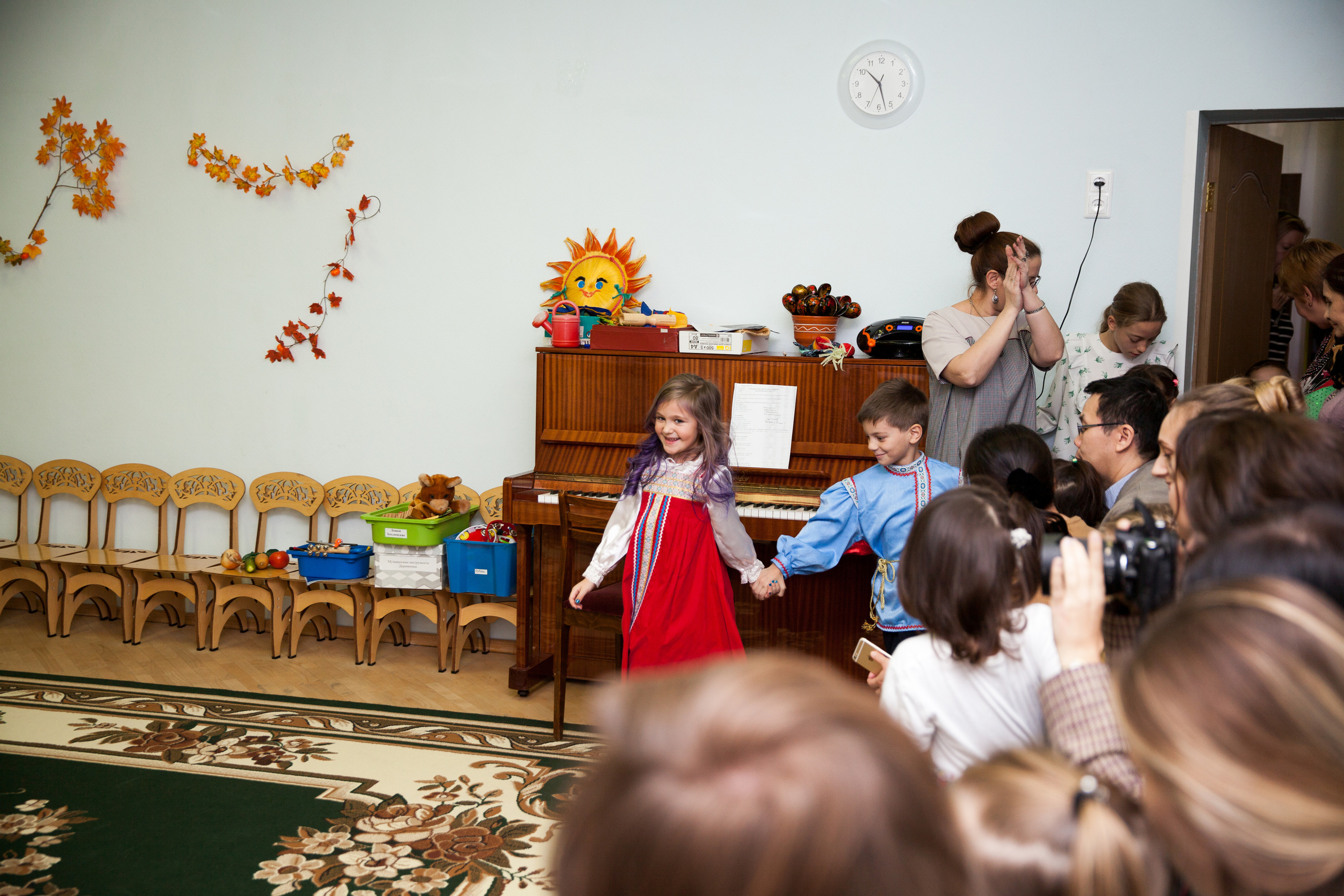 Праздник осени в саду. Фотограф в Москве Наталья Антипина