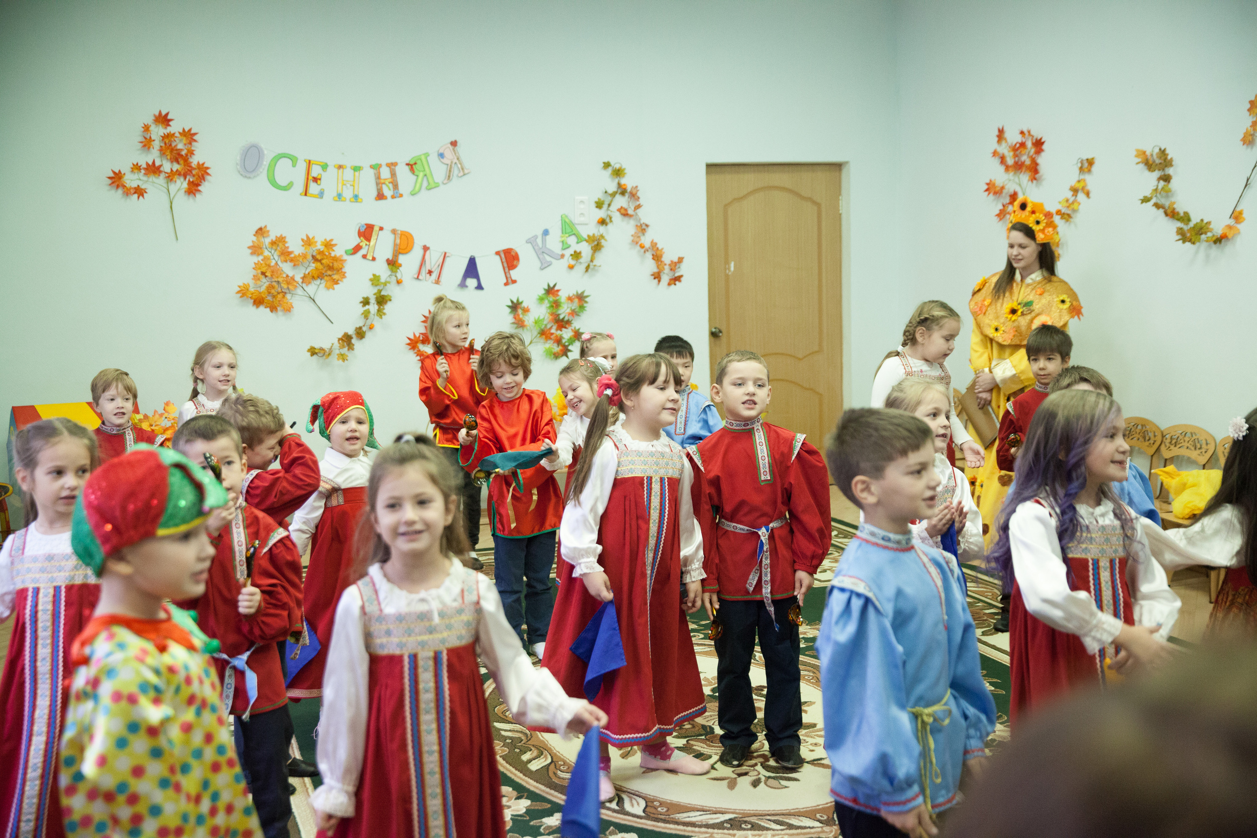 Праздник осени в саду. Фотограф в Москве Наталья Антипина