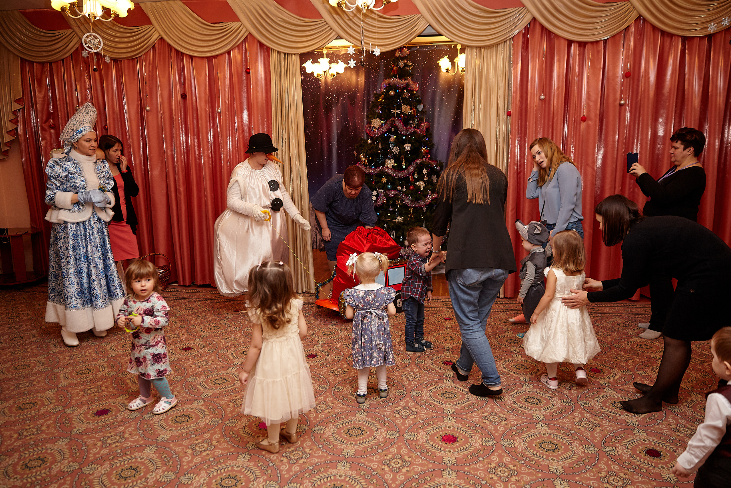 Новый год в яслях. Фотограф в Москве Наталья Антипина