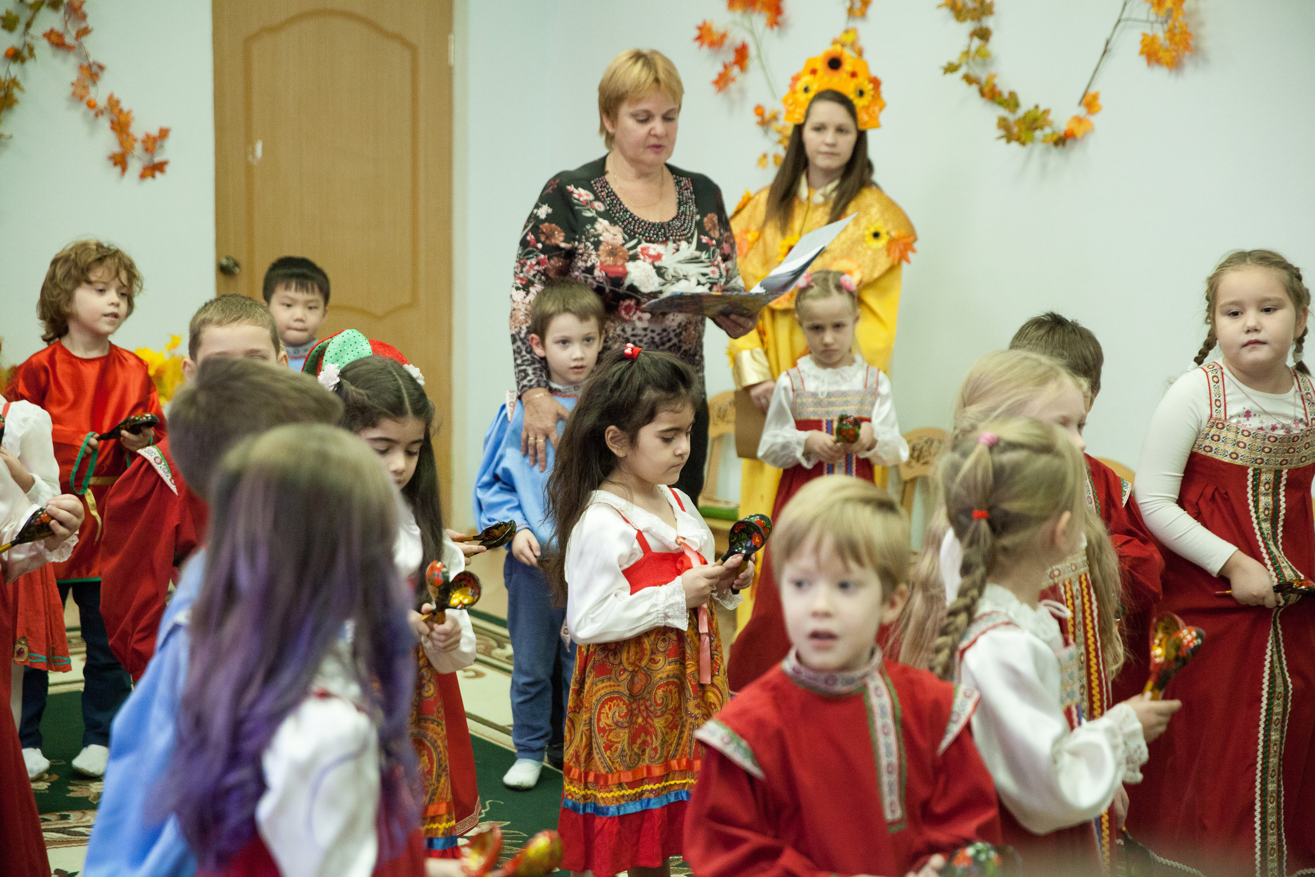 Праздник осени в саду. Фотограф в Москве Наталья Антипина