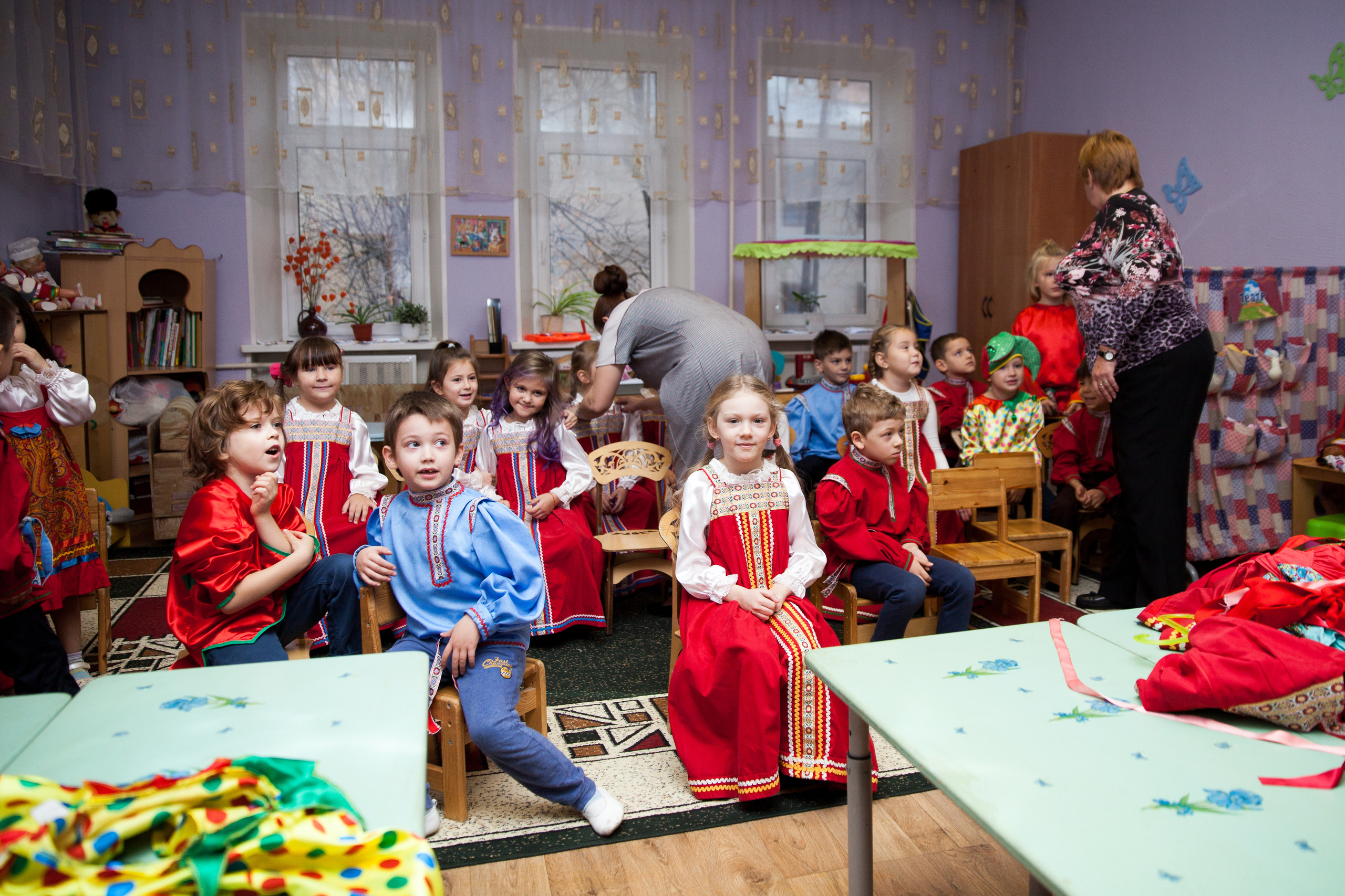 Праздник осени в саду. Фотограф в Москве Наталья Антипина