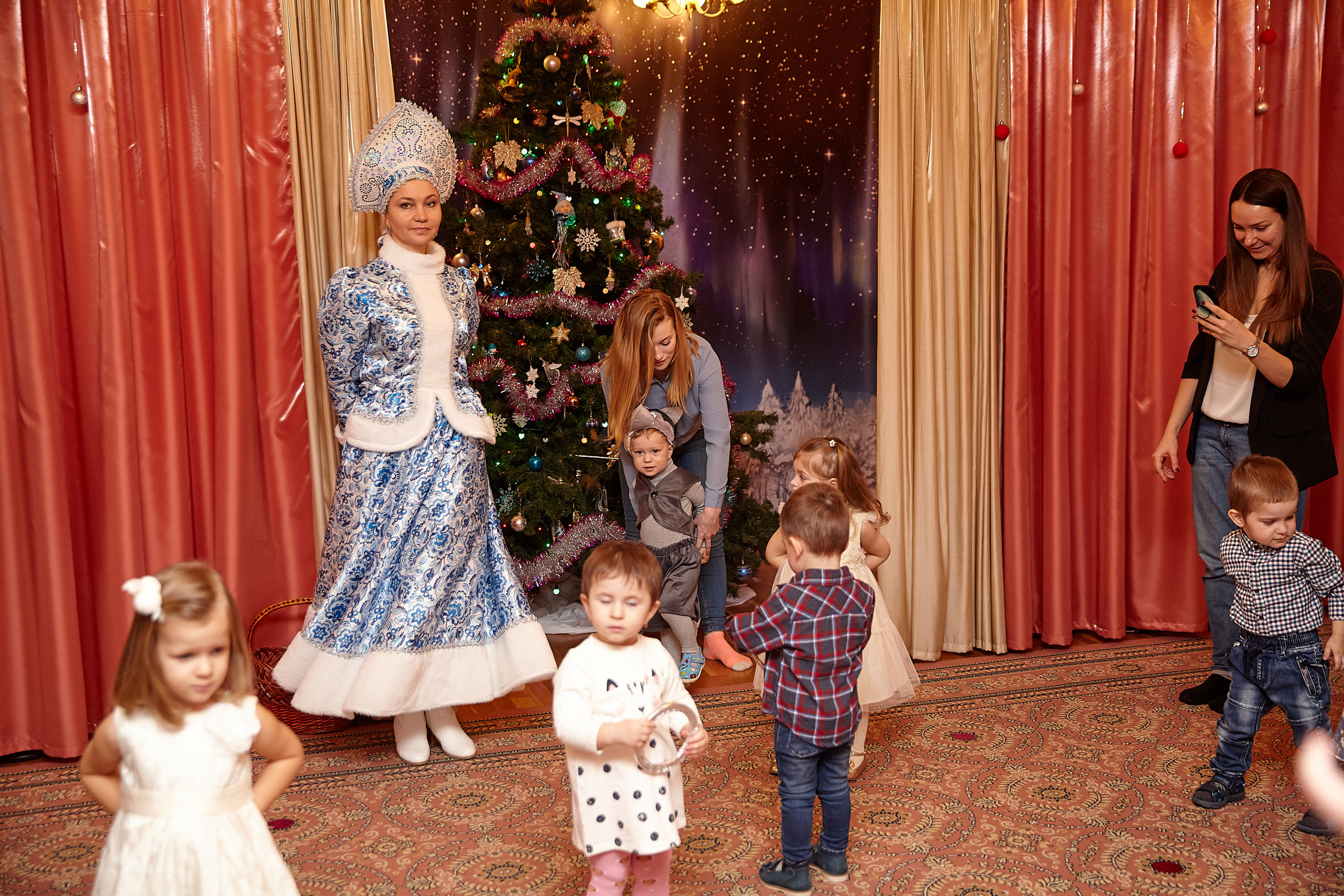 Новый год в яслях. Фотограф в Москве Наталья Антипина