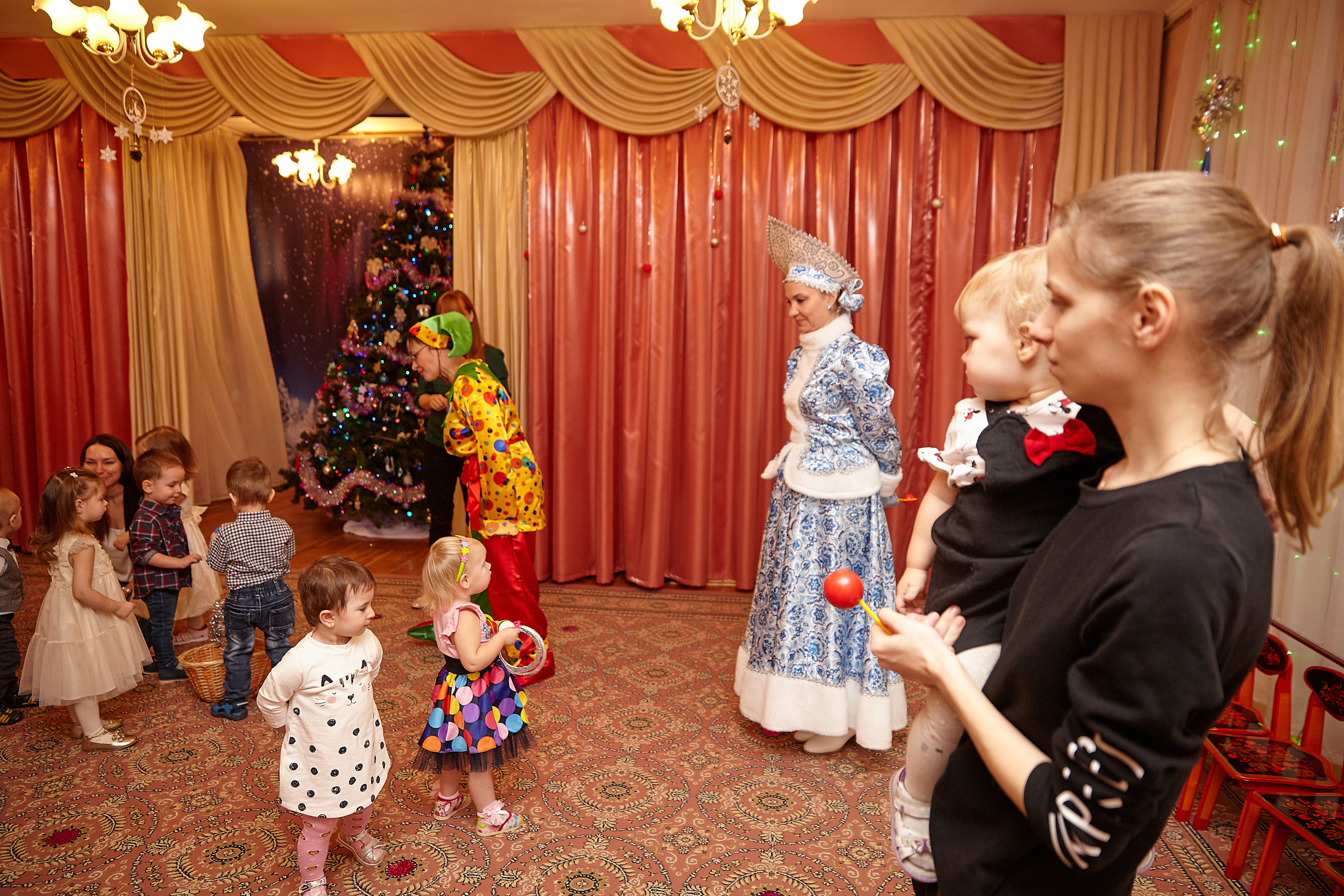 Новый год в яслях. Фотограф в Москве Наталья Антипина