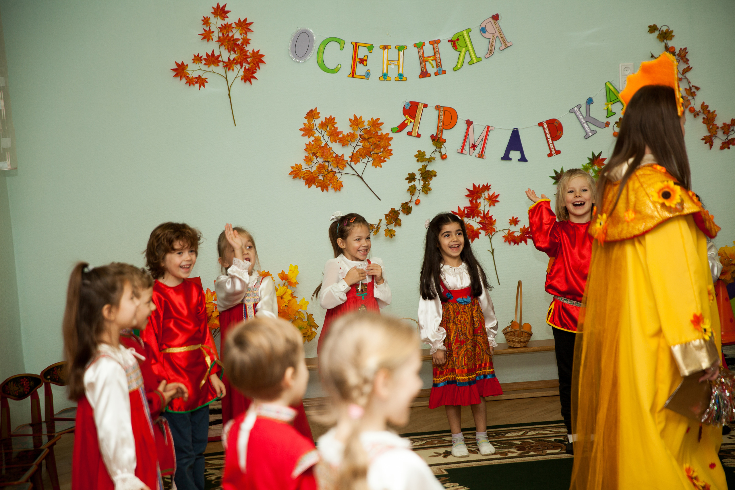Праздник осени в саду. Фотограф в Москве Наталья Антипина