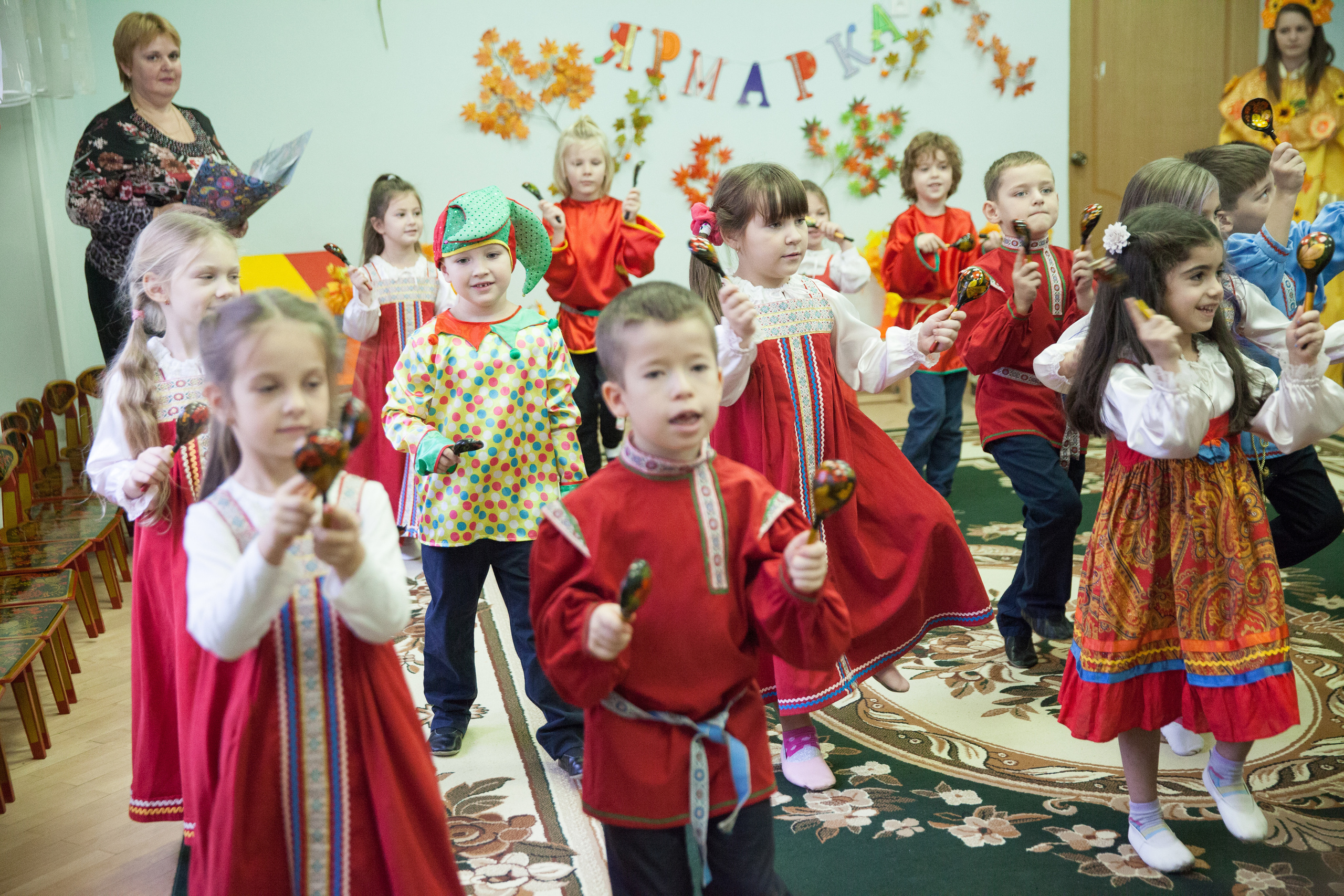 Праздник осени в саду. Фотограф в Москве Наталья Антипина
