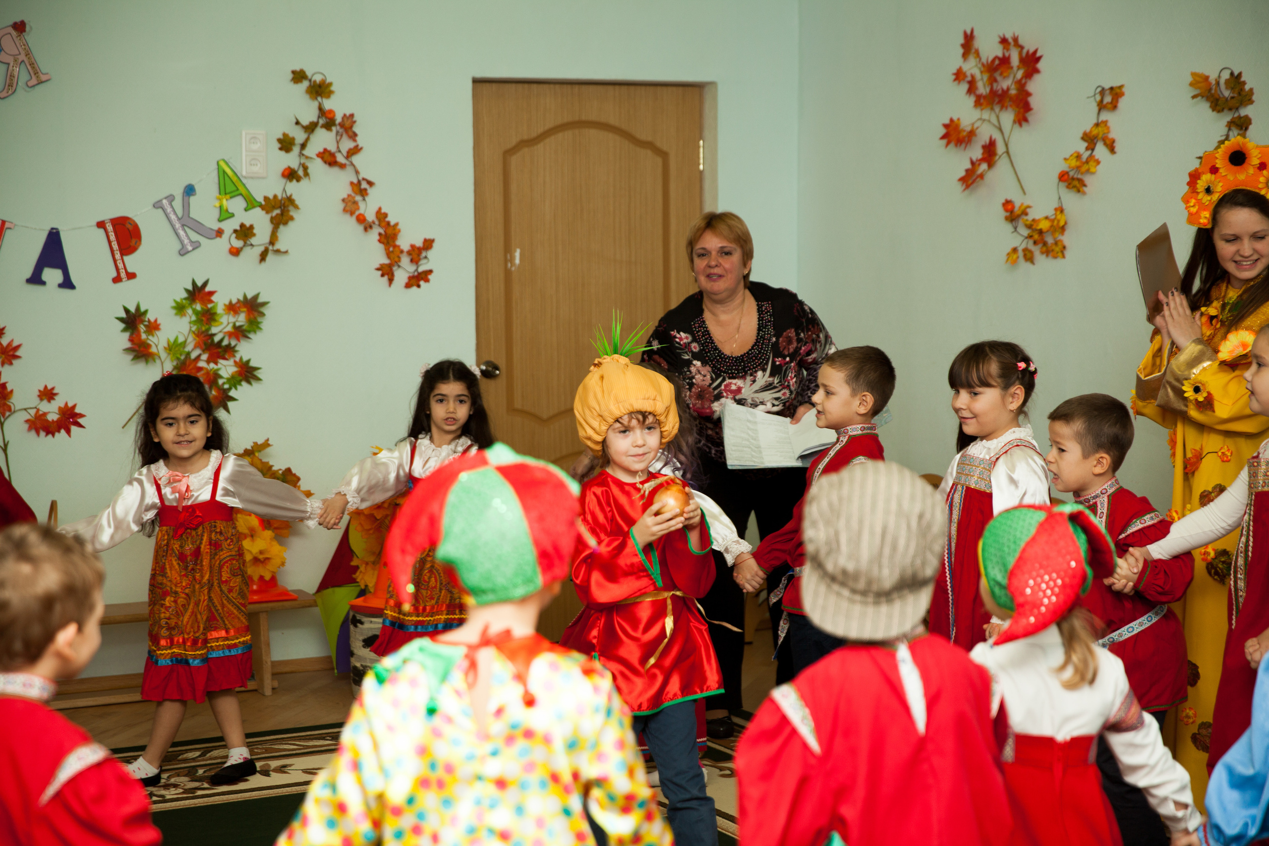 Праздник осени в саду. Фотограф в Москве Наталья Антипина