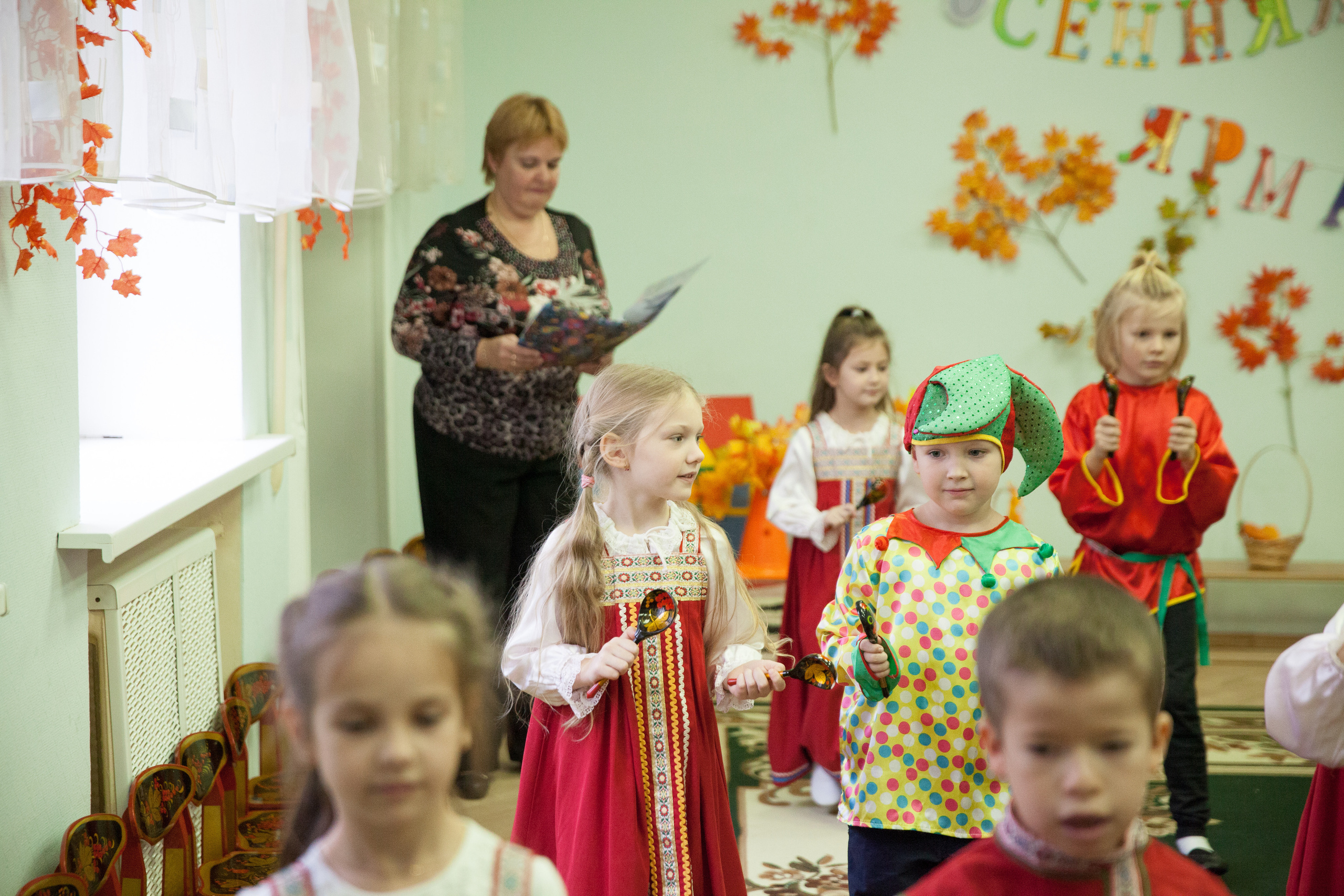 Праздник осени в саду. Фотограф в Москве Наталья Антипина