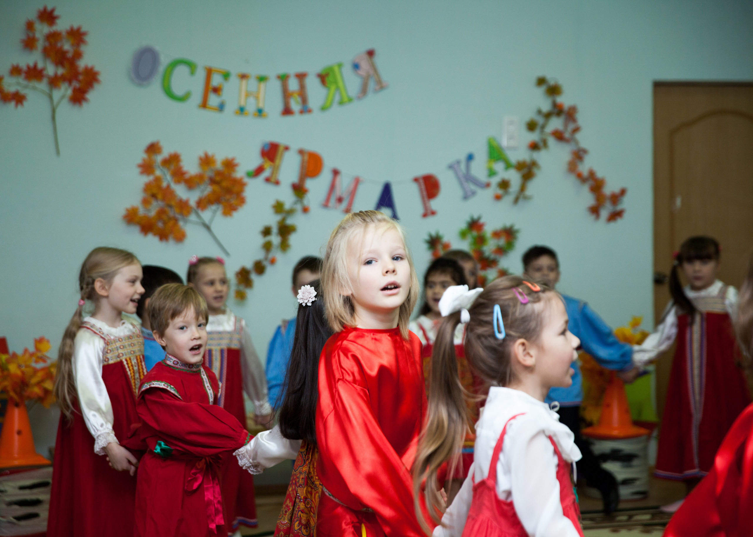 Праздник осени в саду. Фотограф в Москве Наталья Антипина