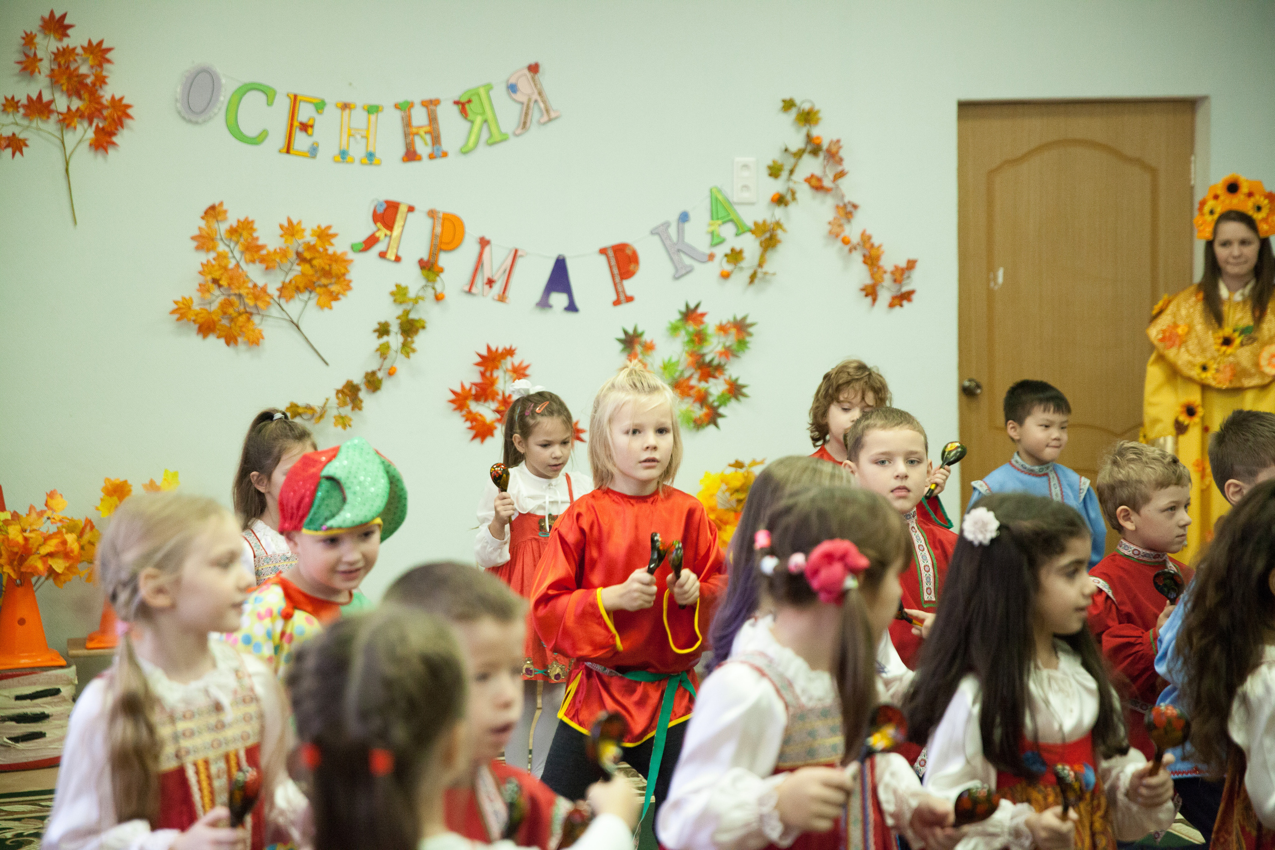 Праздник осени в саду. Фотограф в Москве Наталья Антипина