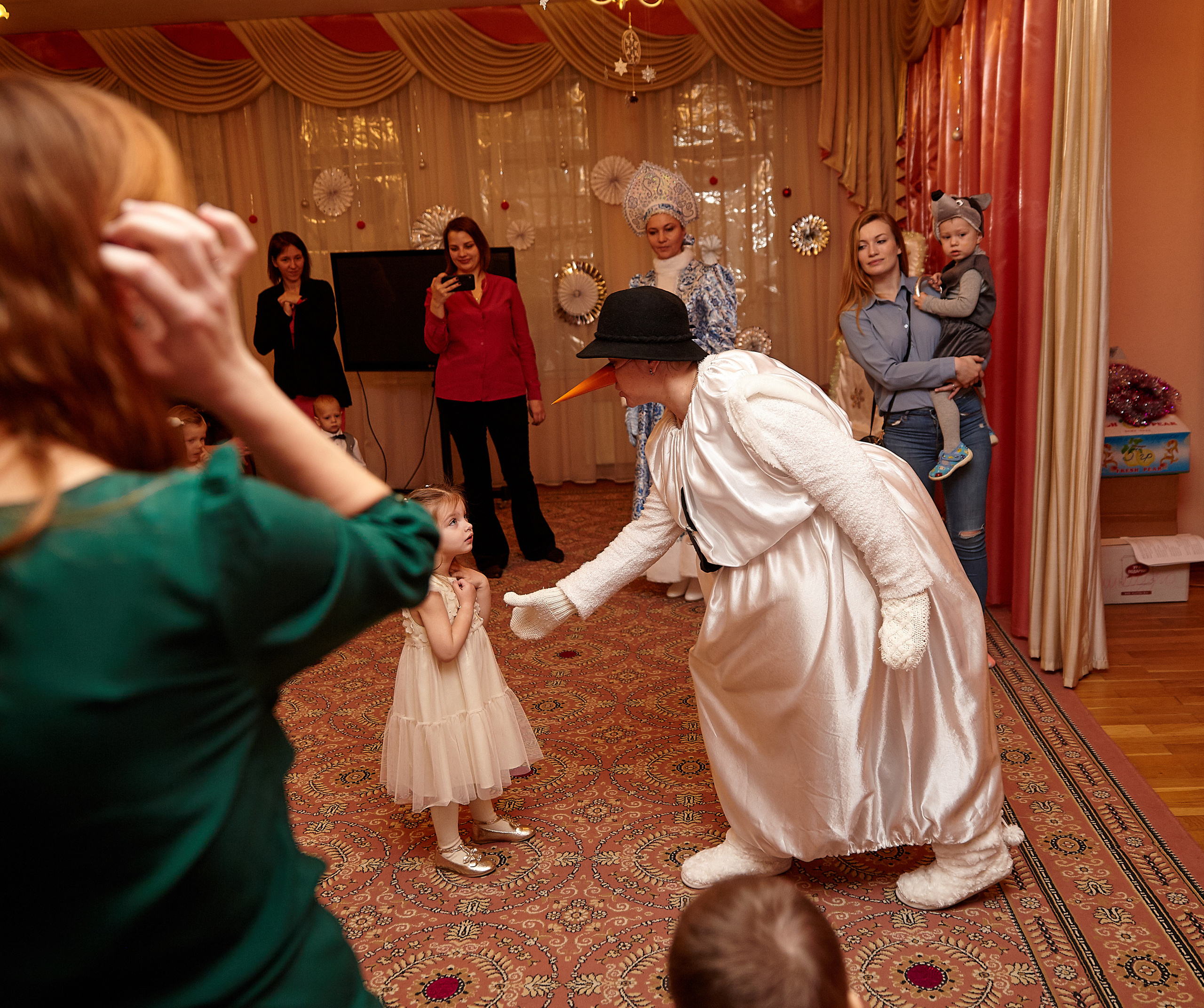 Новый год в яслях. Фотограф в Москве Наталья Антипина