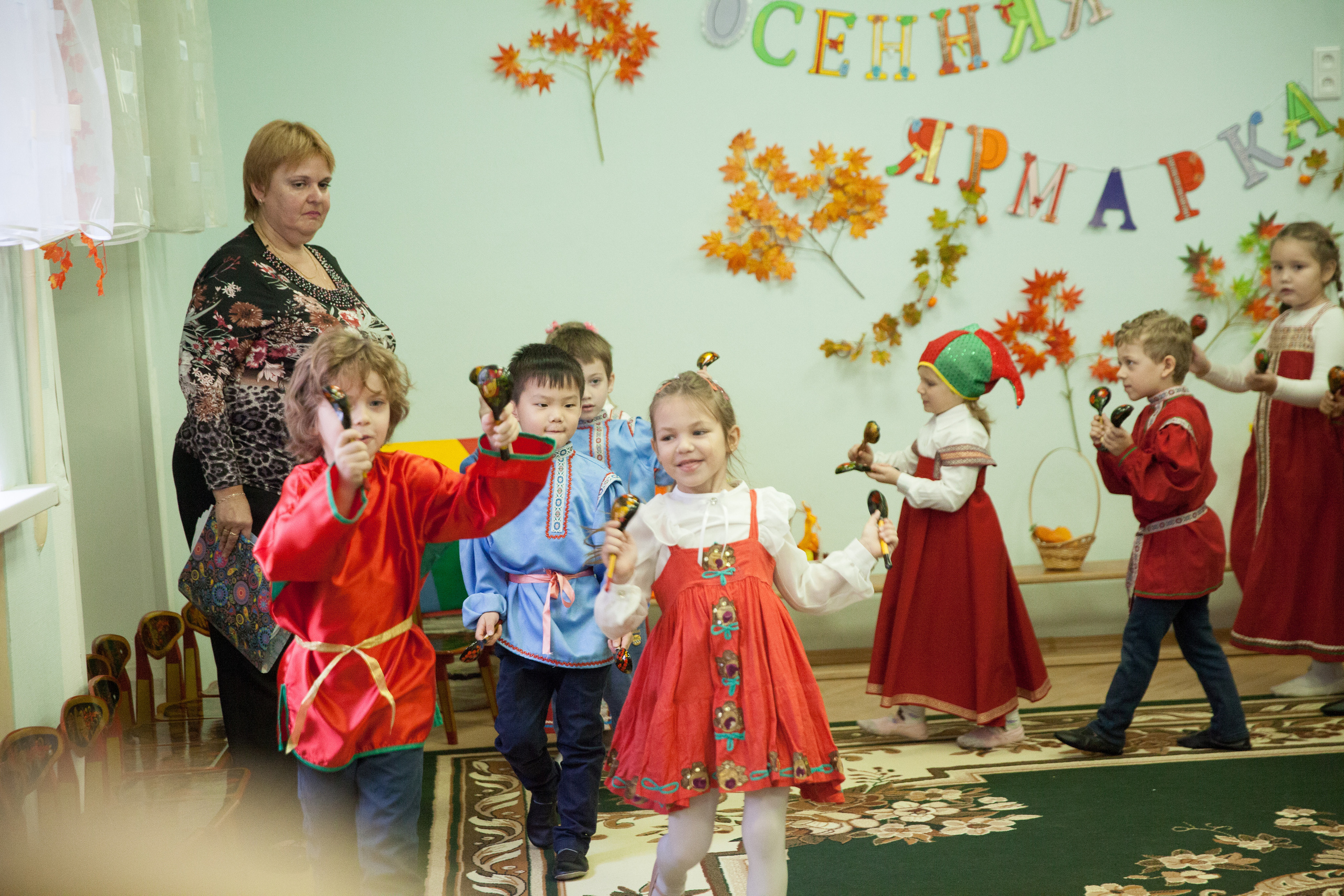 Праздник осени в саду. Фотограф в Москве Наталья Антипина